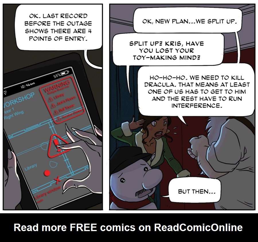 Read online Santa Versus Dracula comic -  Issue # TPB - 74