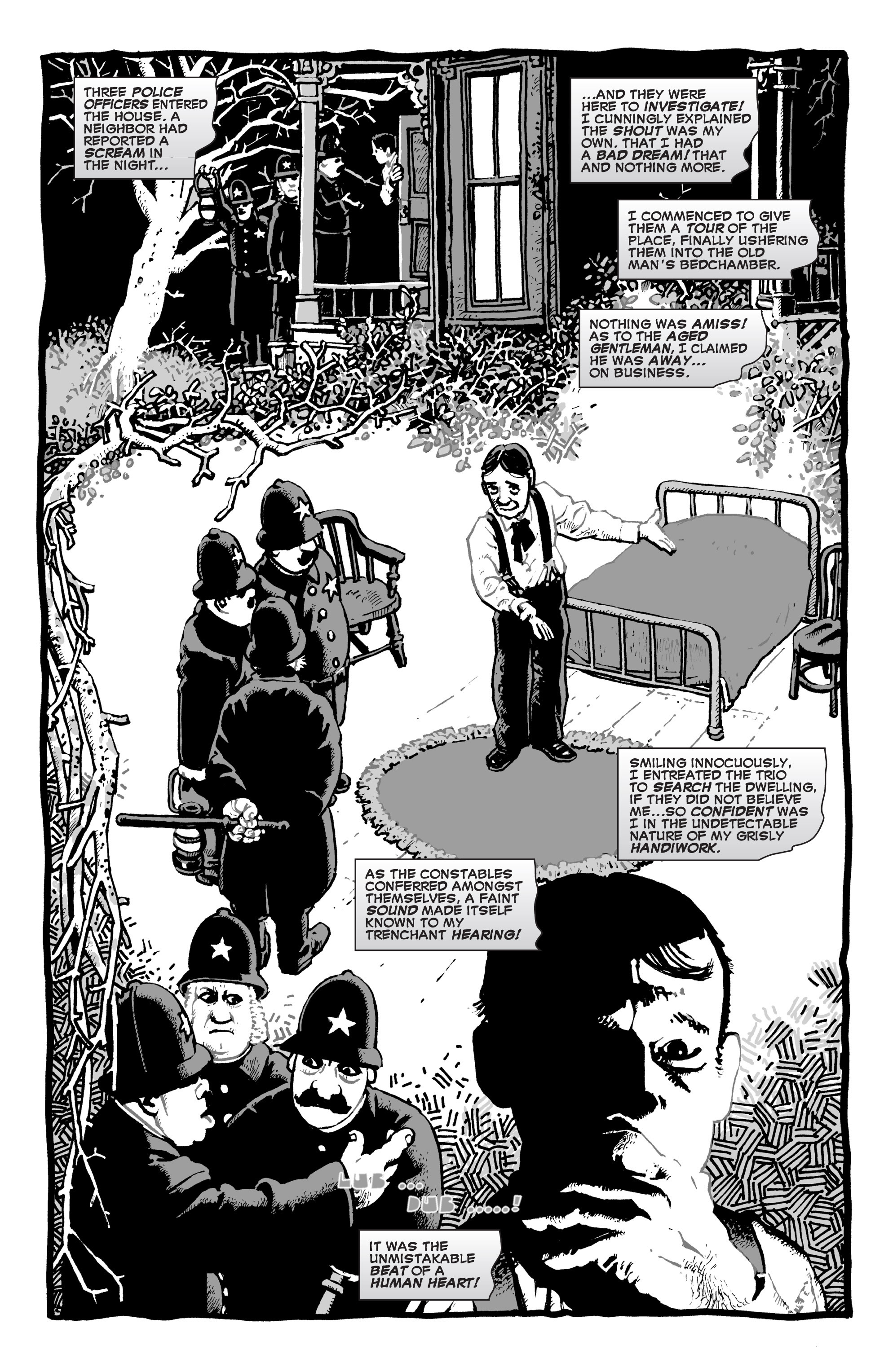 Read online Haunt of Horror: Edgar Allan Poe comic -  Issue #2 - 6