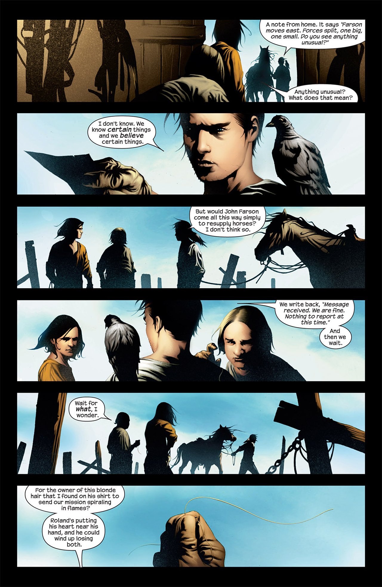 Read online Dark Tower: The Gunslinger Born comic -  Issue #4 - 9