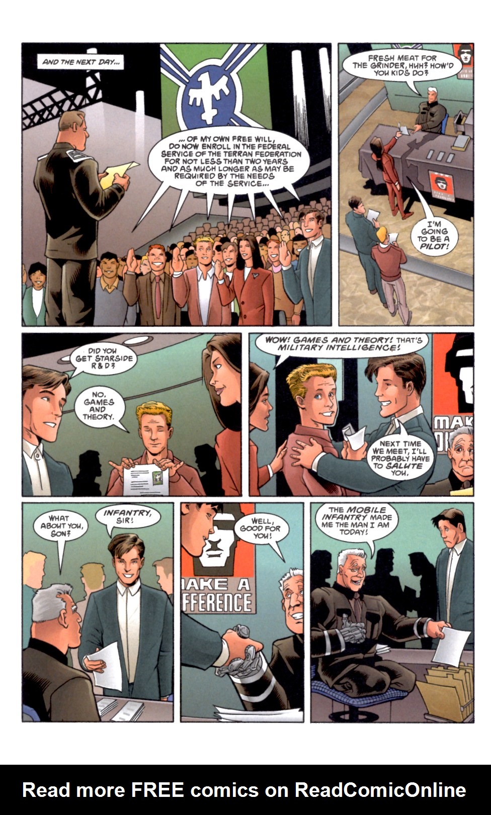 Read online Starship Troopers comic -  Issue #1 - 11