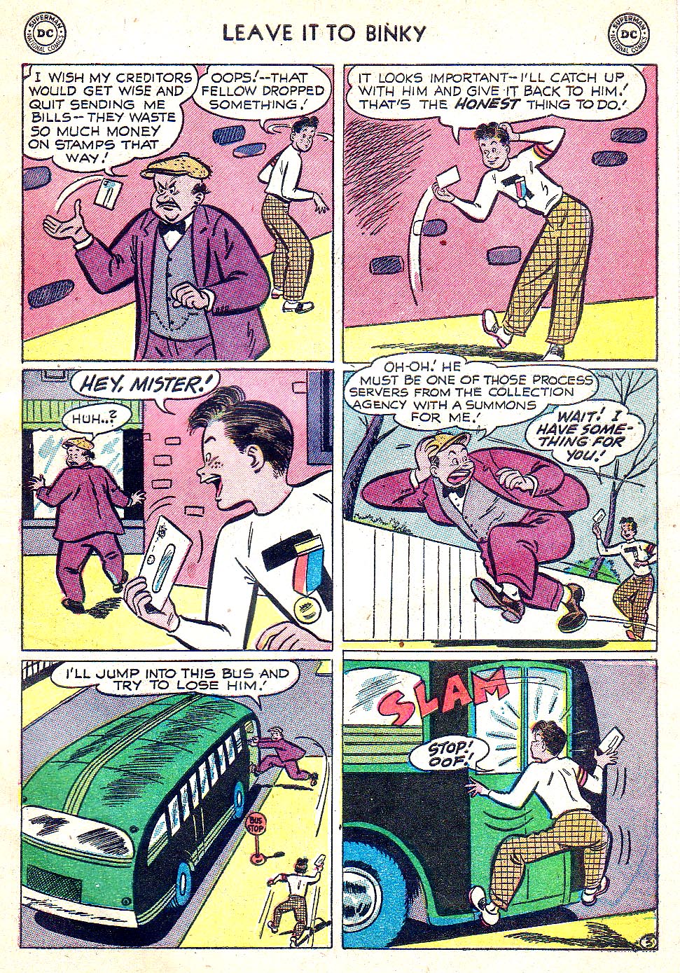 Read online Leave it to Binky comic -  Issue #31 - 35