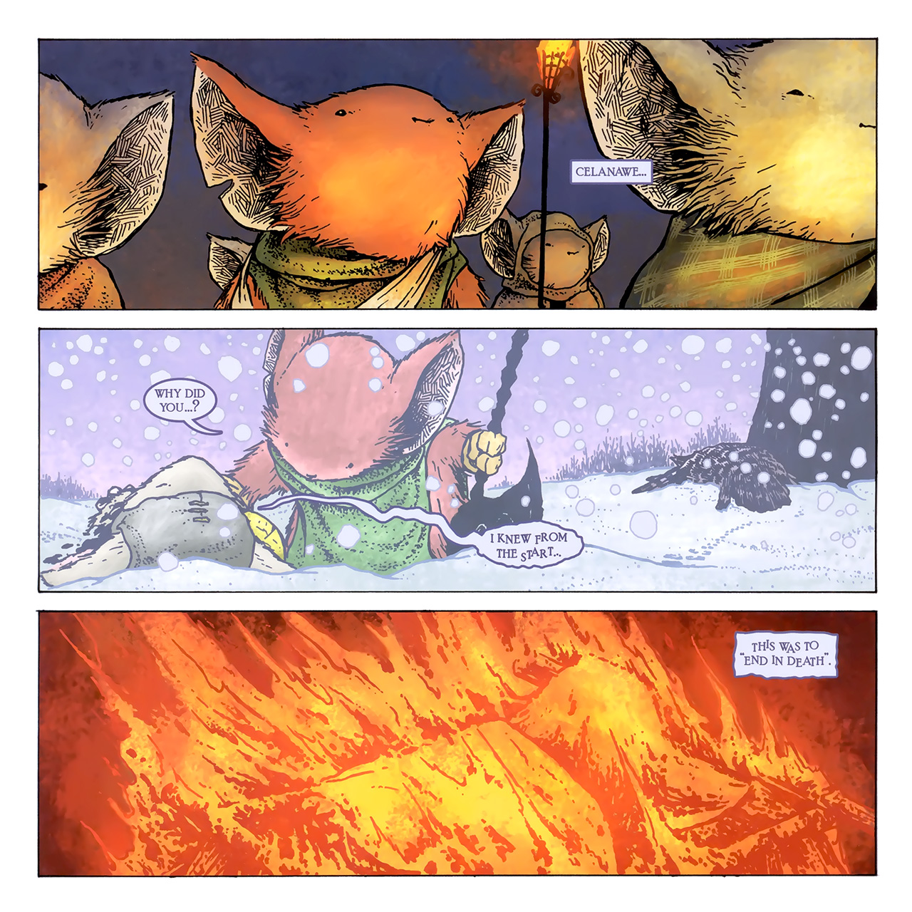 Read online Mouse Guard: Winter 1152 comic -  Issue #6 - 22