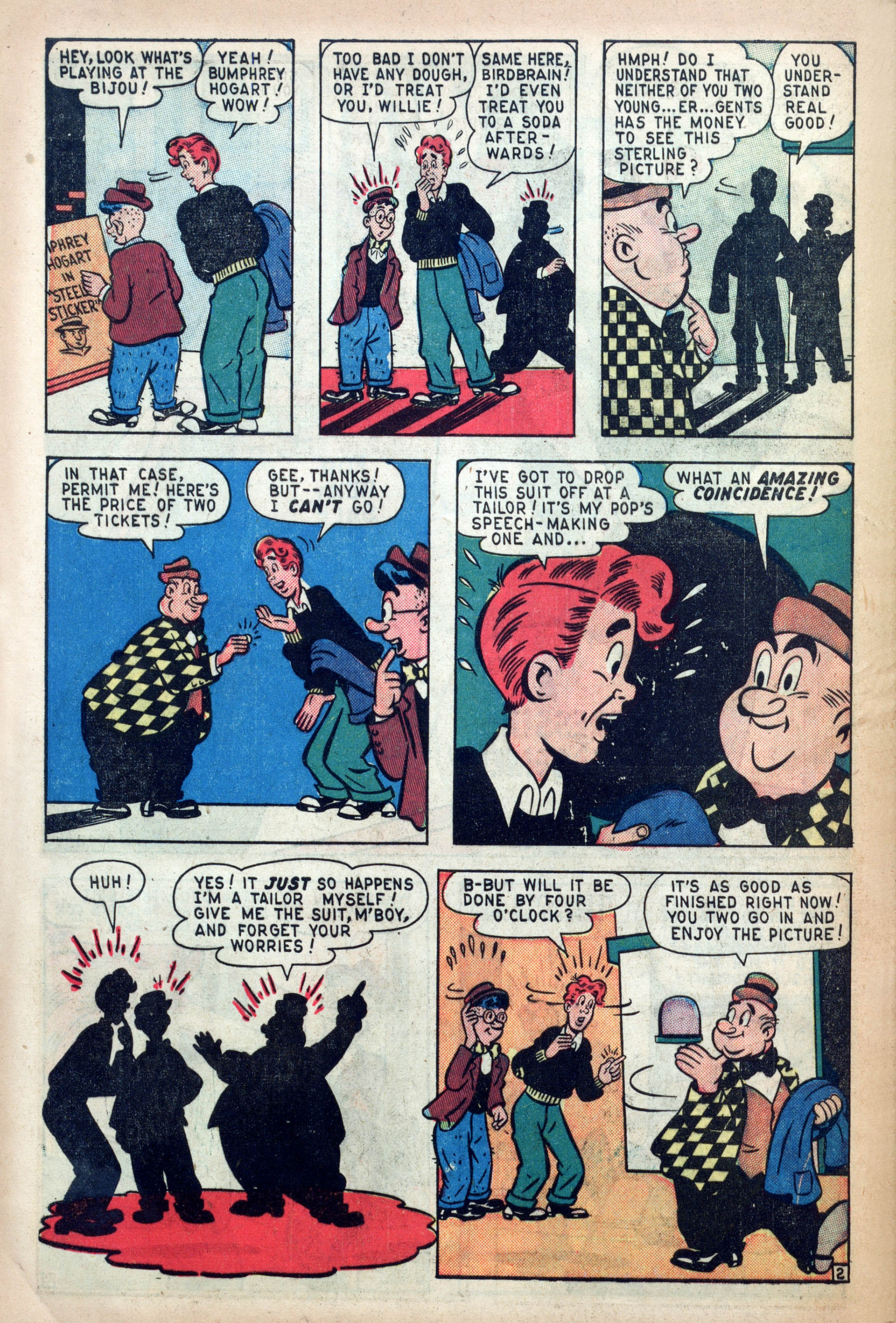 Read online Willie Comics (1946) comic -  Issue #15 - 42