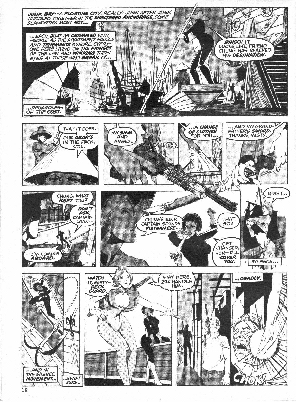 Read online The Deadly Hands of Kung Fu comic -  Issue #32 - 18