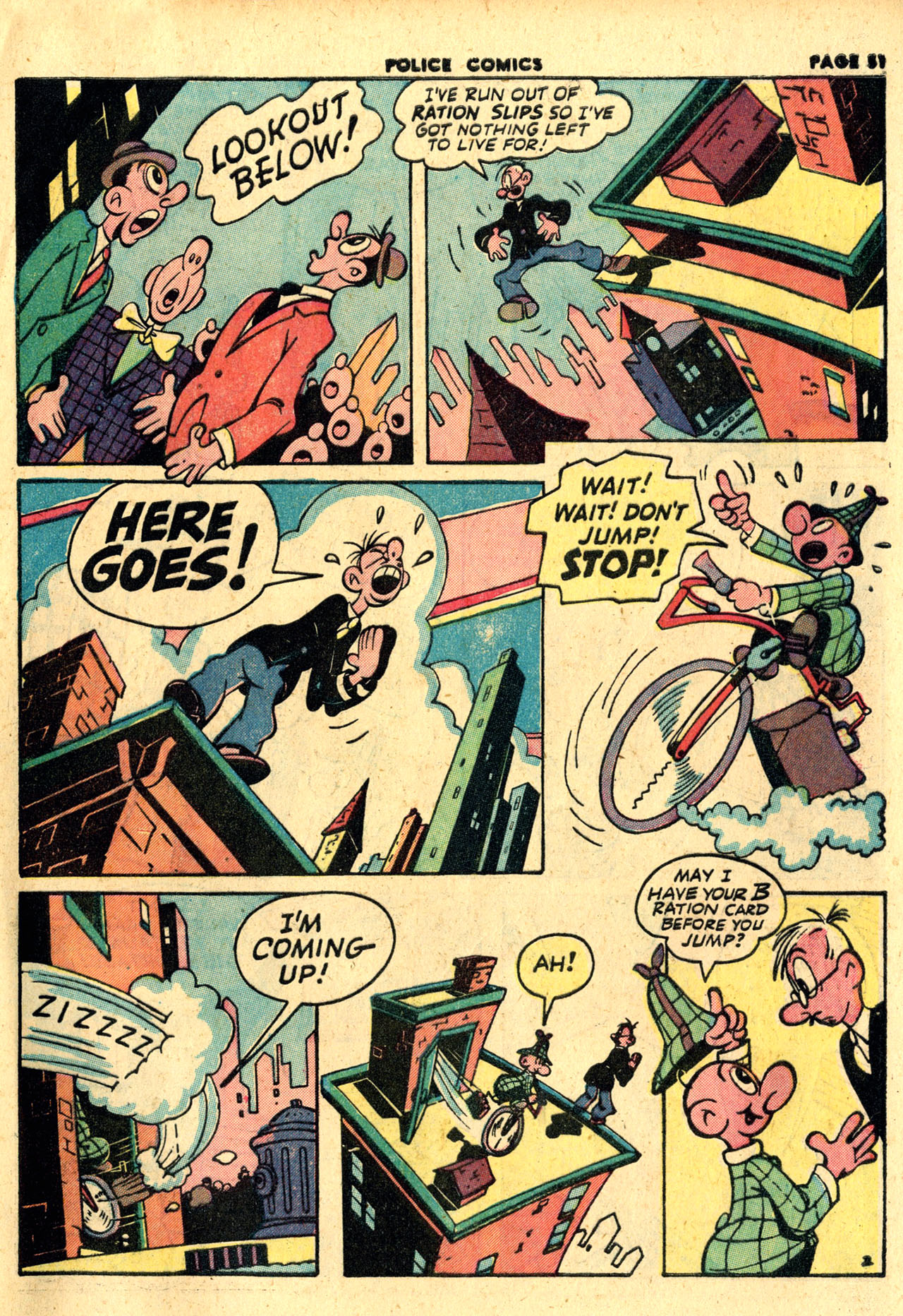 Read online Police Comics comic -  Issue #19 - 53