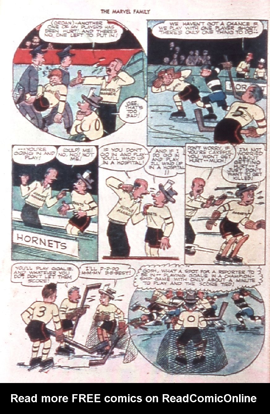 Read online The Marvel Family comic -  Issue #30 - 36