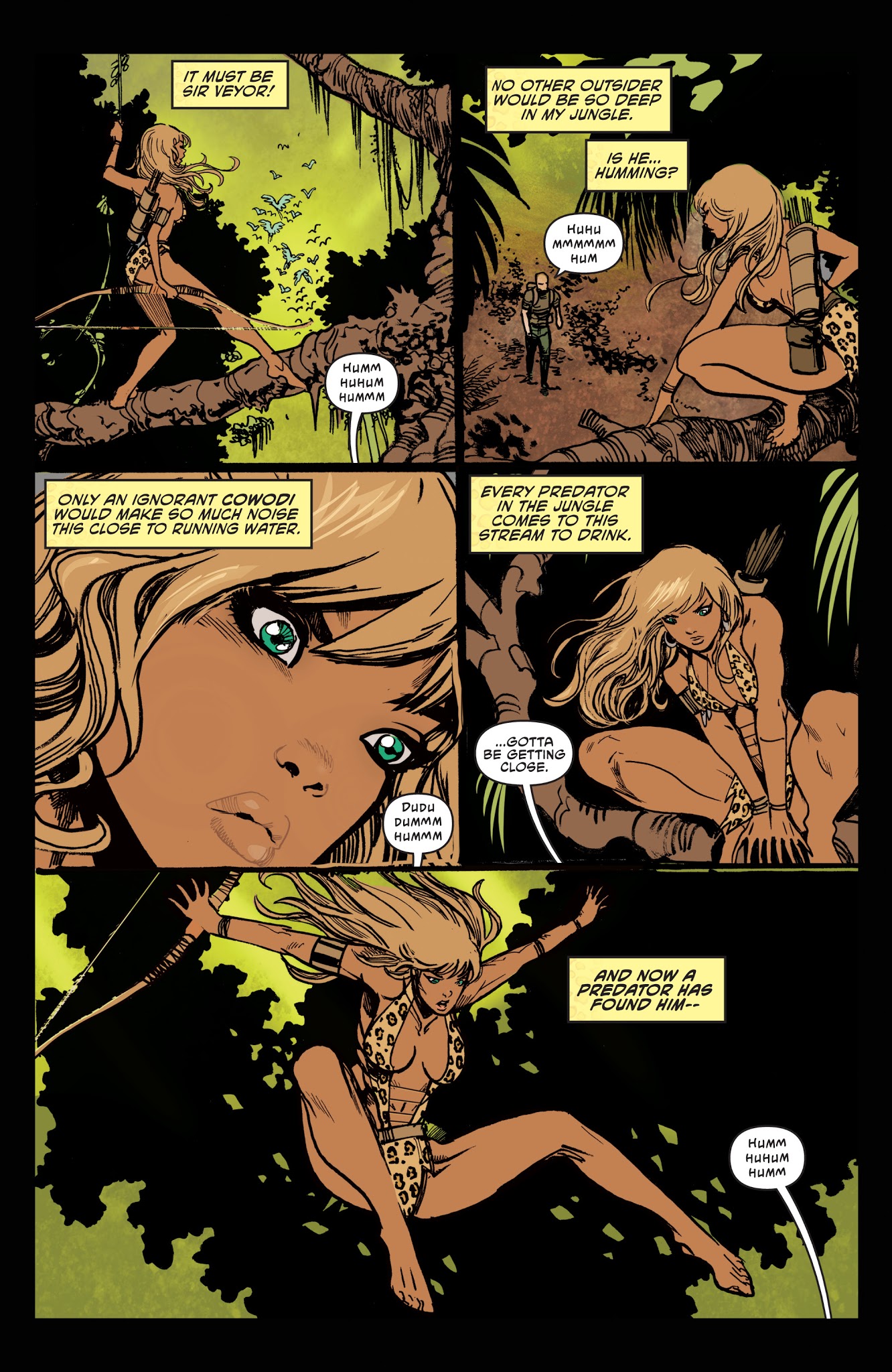 Read online Sheena: Queen Of The Jungle (2017) comic -  Issue # _TPB 1 - 41