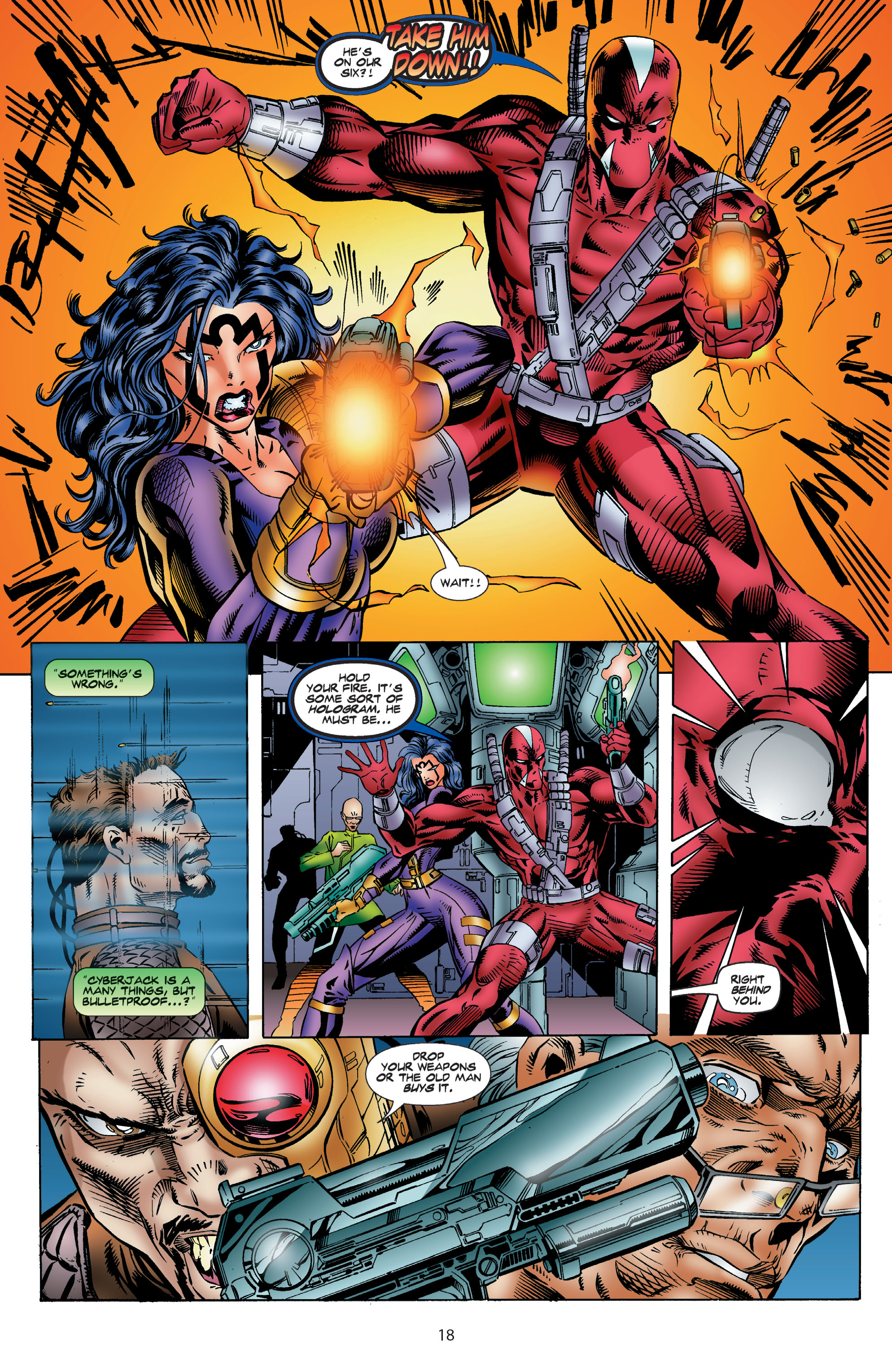 Read online Backlash comic -  Issue #15 - 19