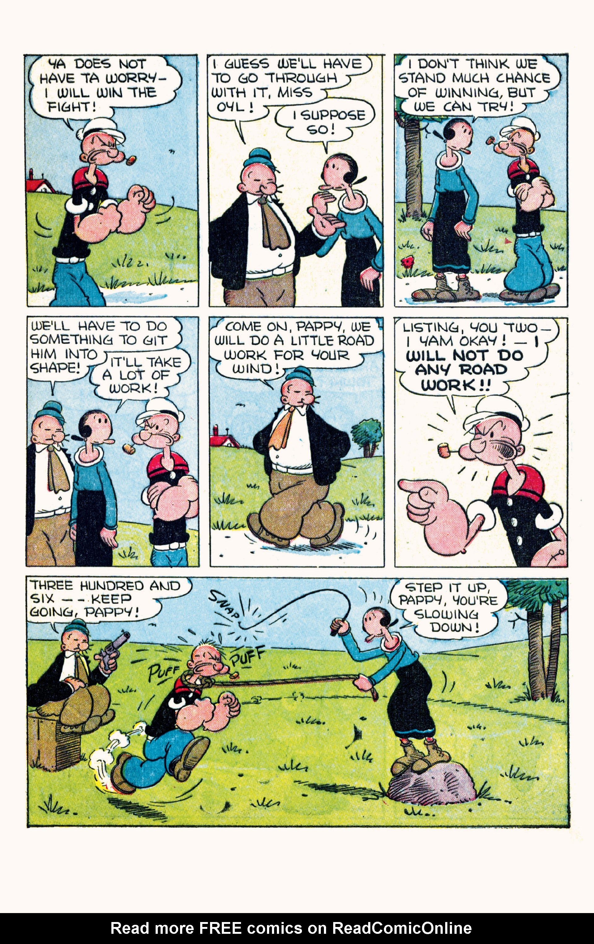 Read online Classic Popeye comic -  Issue #2 - 43