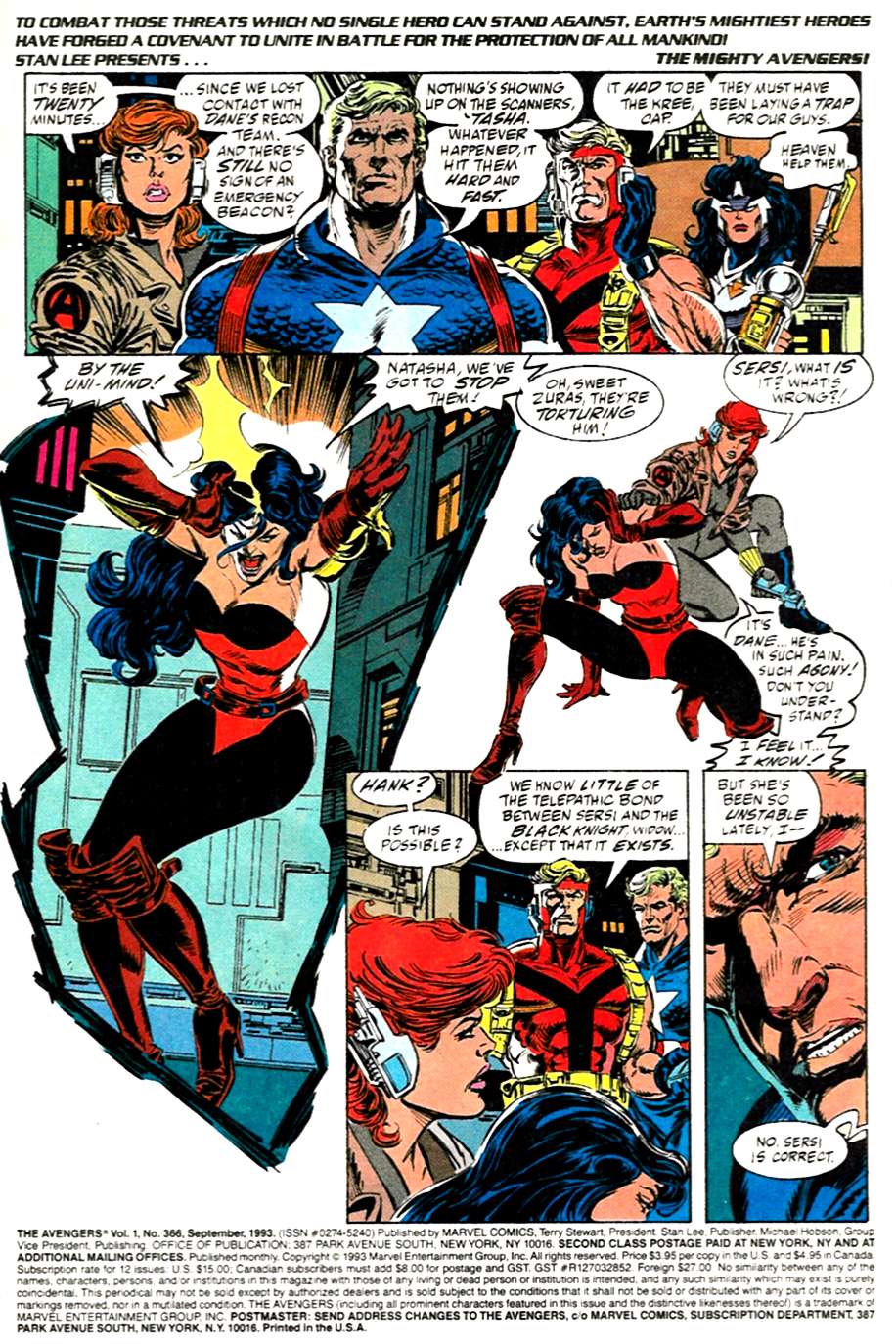 The Avengers (1963) issue 366 - Page 2