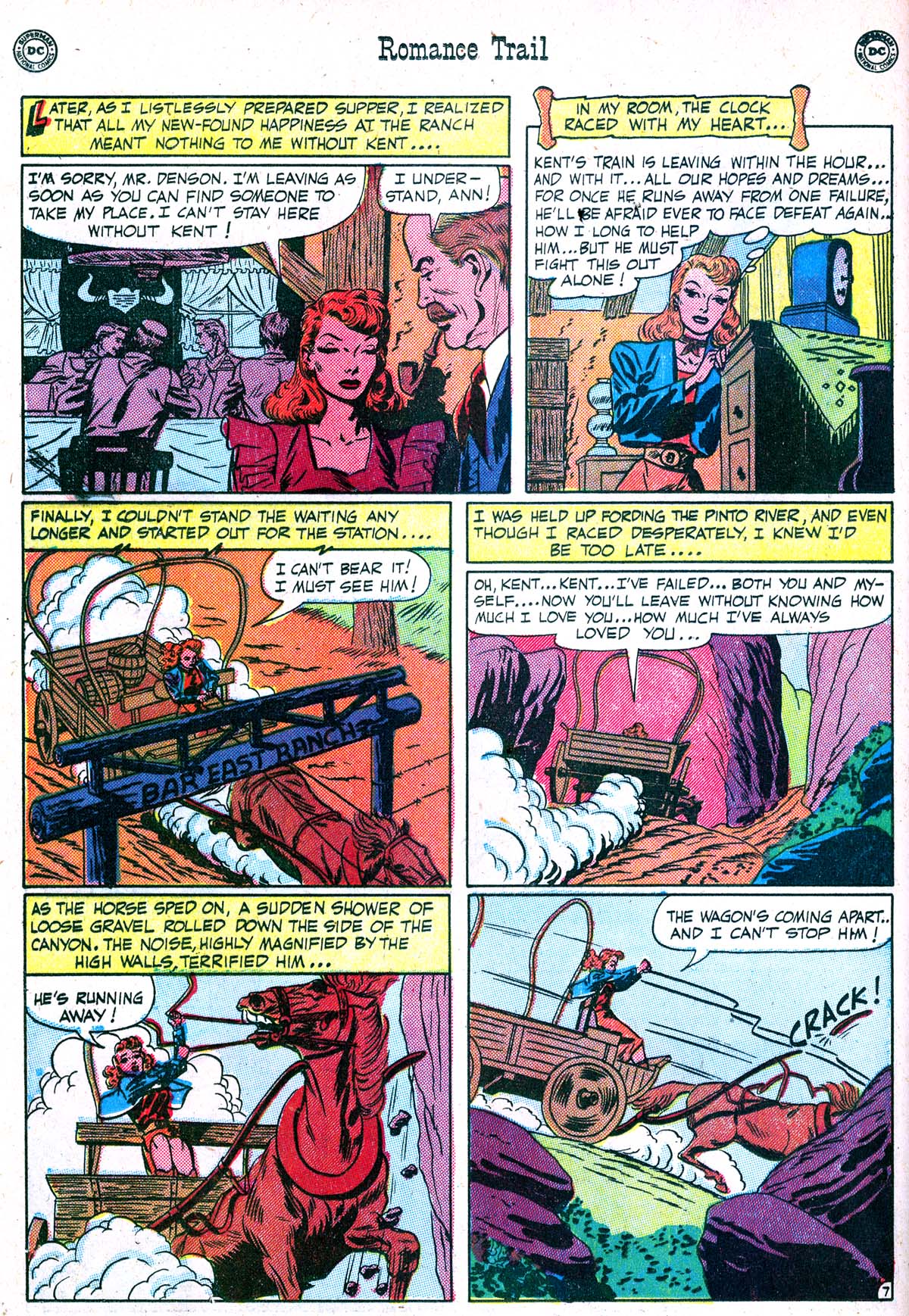 Read online Romance Trail comic -  Issue #6 - 34