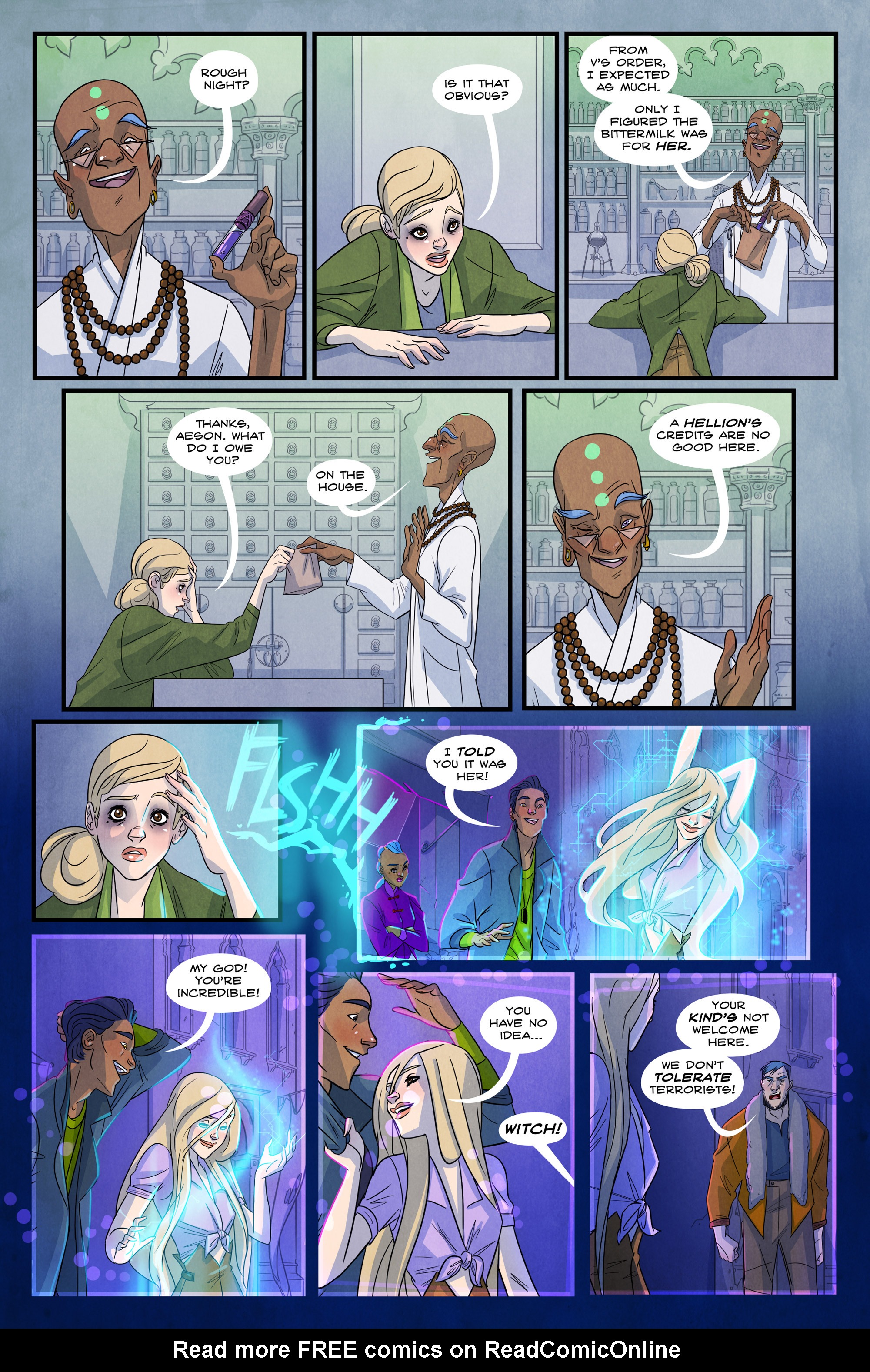 Read online Hex11 comic -  Issue #7 - 10