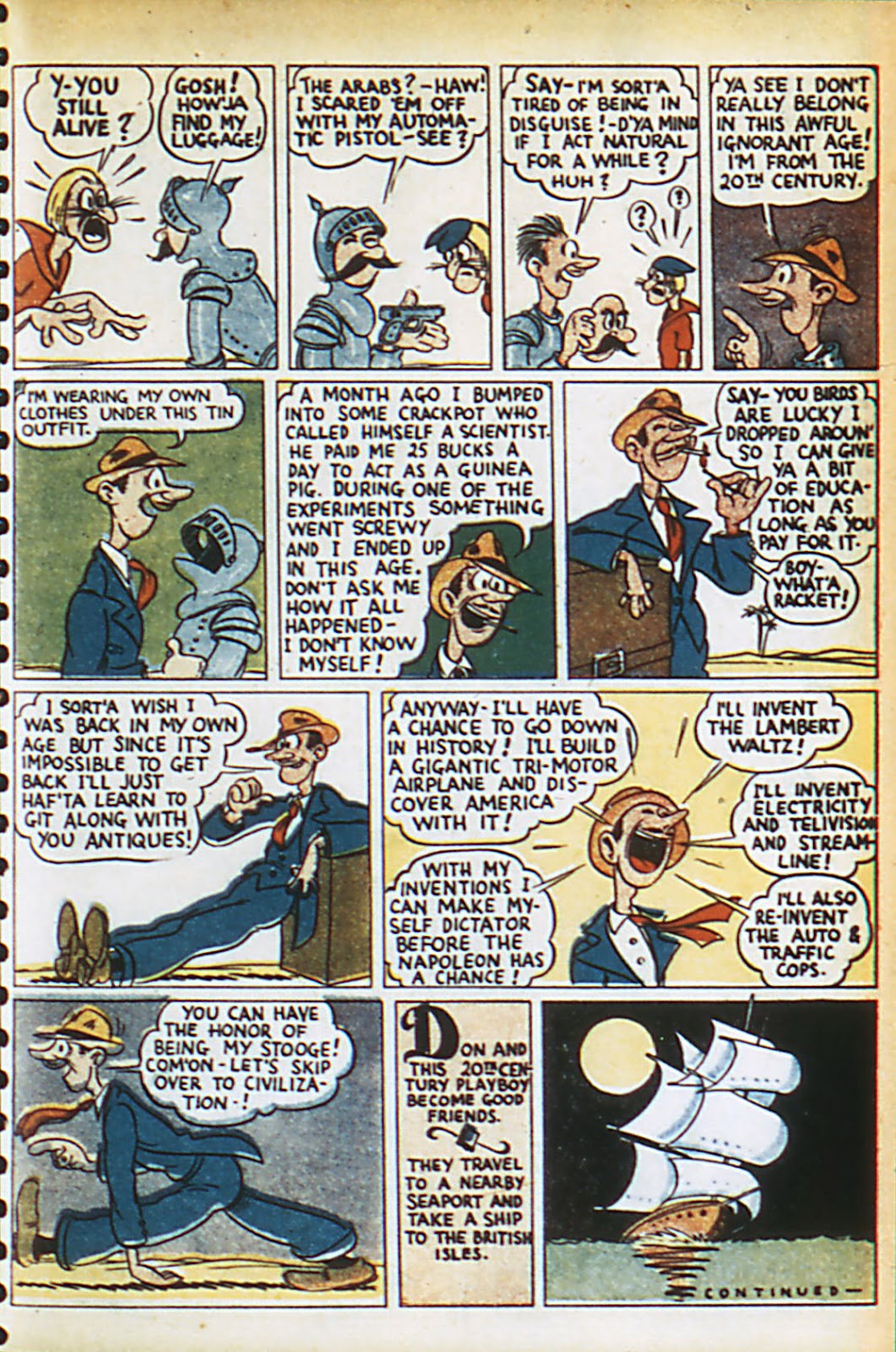 Adventure Comics (1938) issue 36 - Page 28