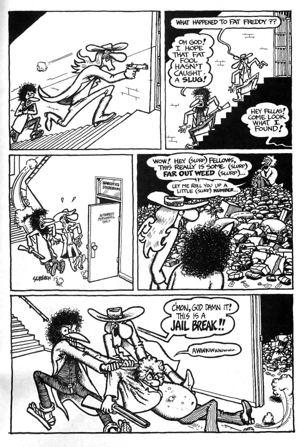 Read online The Fabulous Furry Freak Brothers comic -  Issue #2 - 7