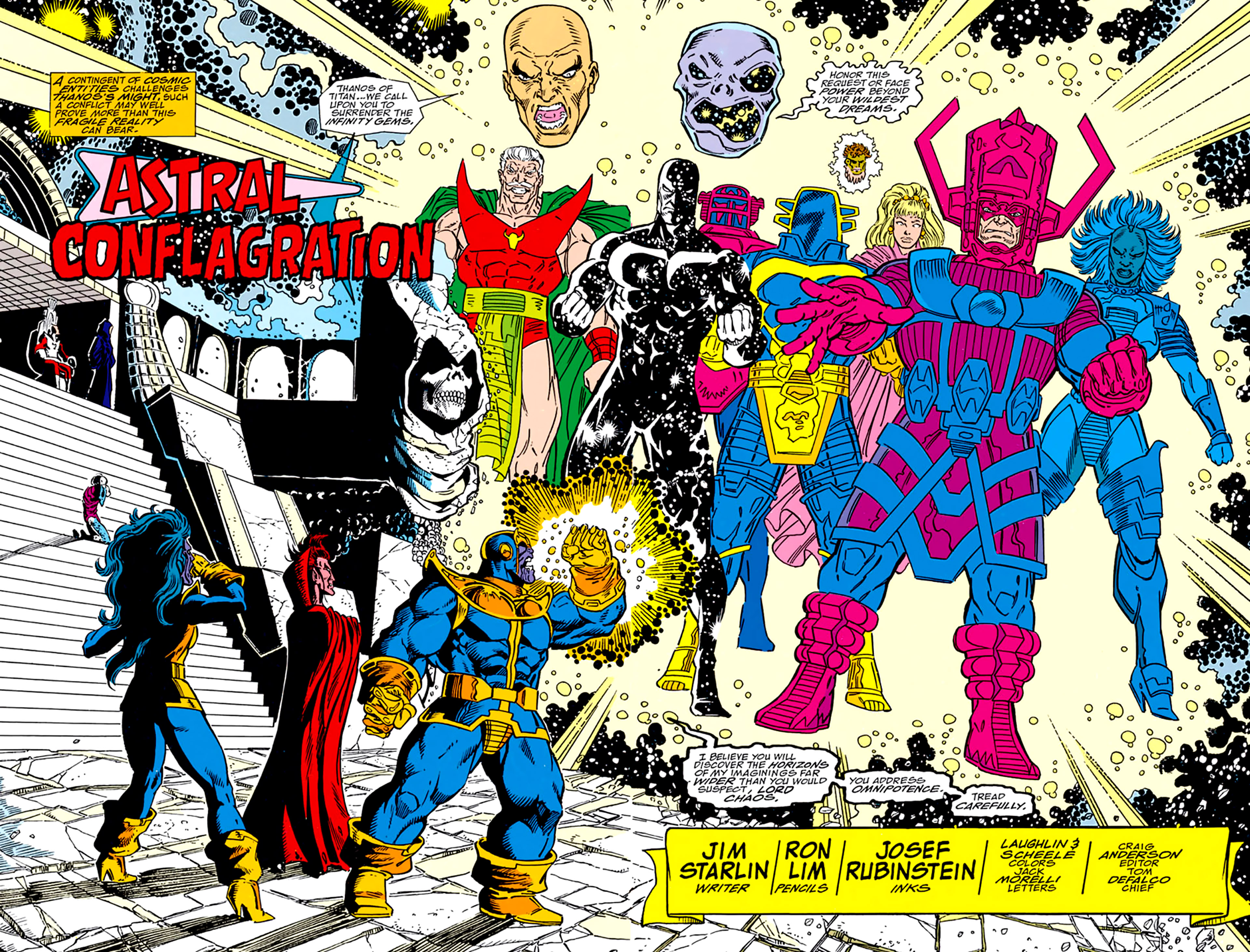 Read online Infinity Gauntlet (1991) comic -  Issue #5 - 3