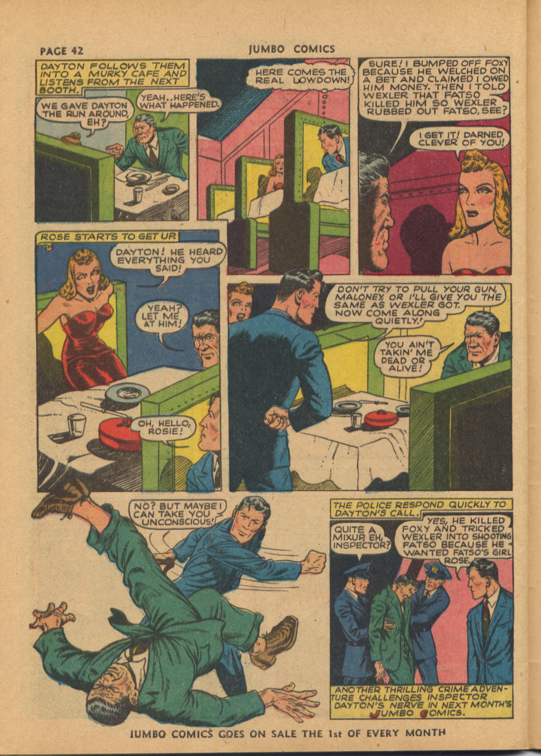 Read online Jumbo Comics comic -  Issue #36 - 44