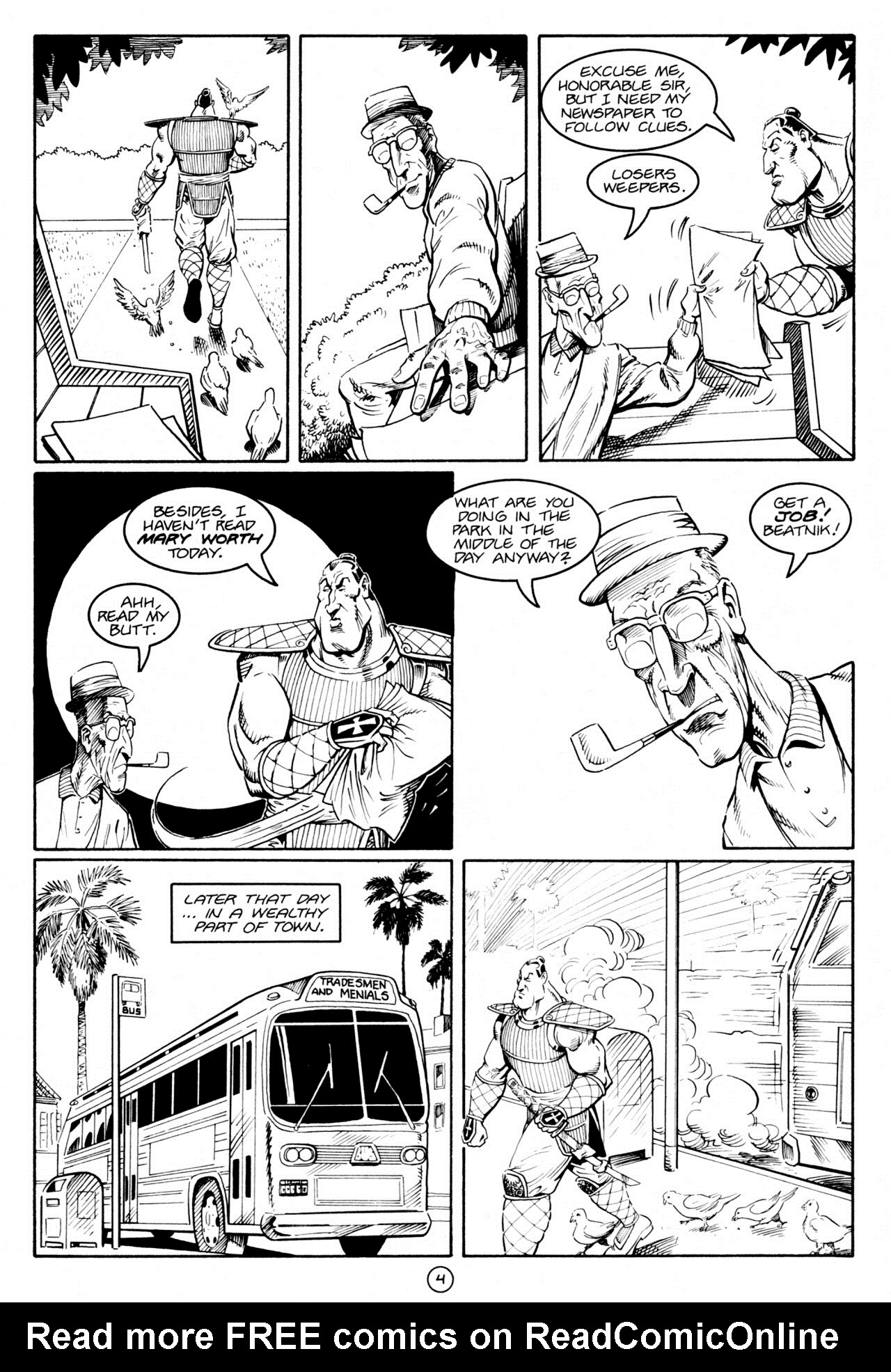 Read online Paul the Samurai (1992) comic -  Issue #3 - 6