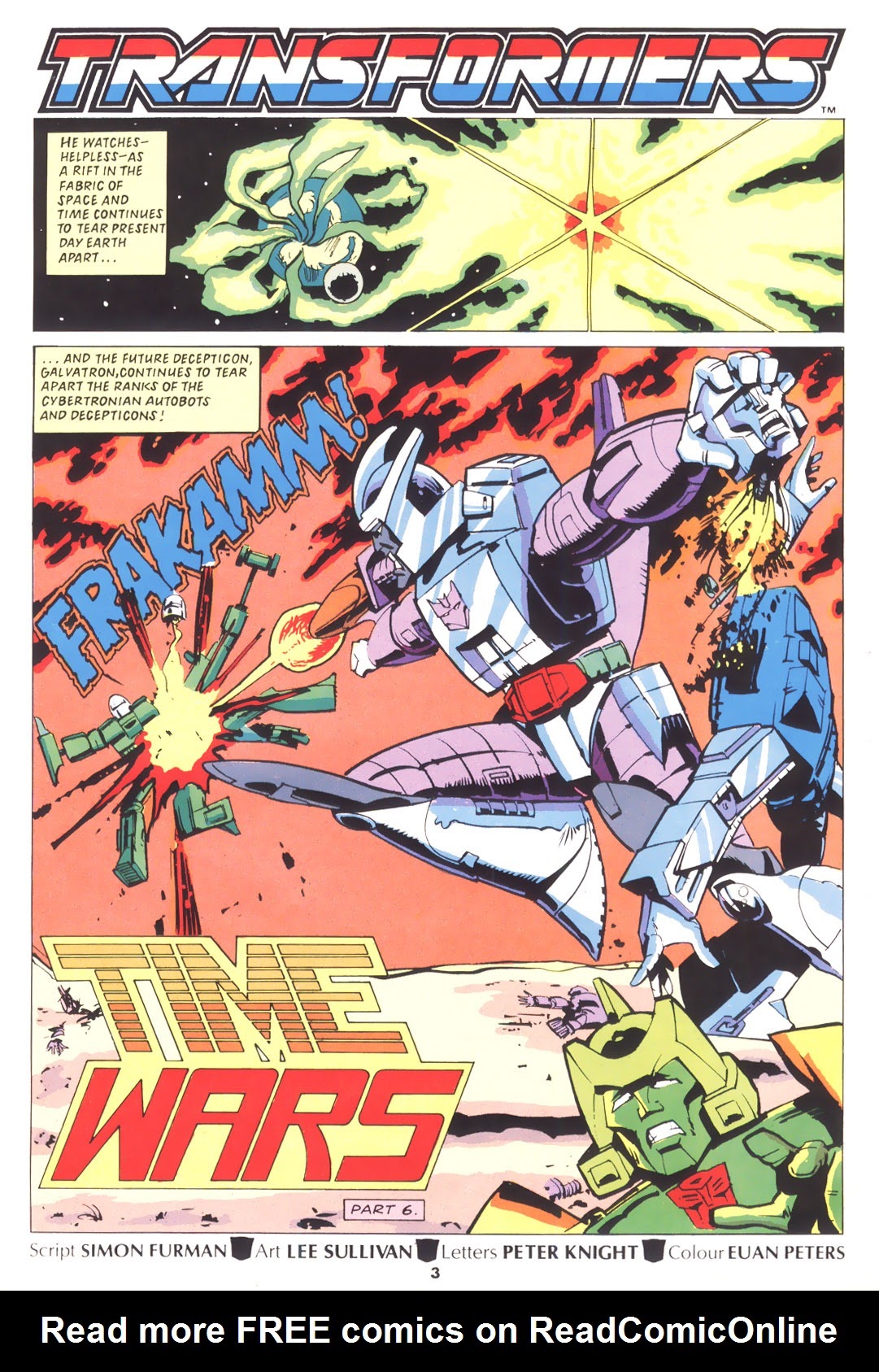 Read online The Transformers (UK) comic -  Issue #204 - 3