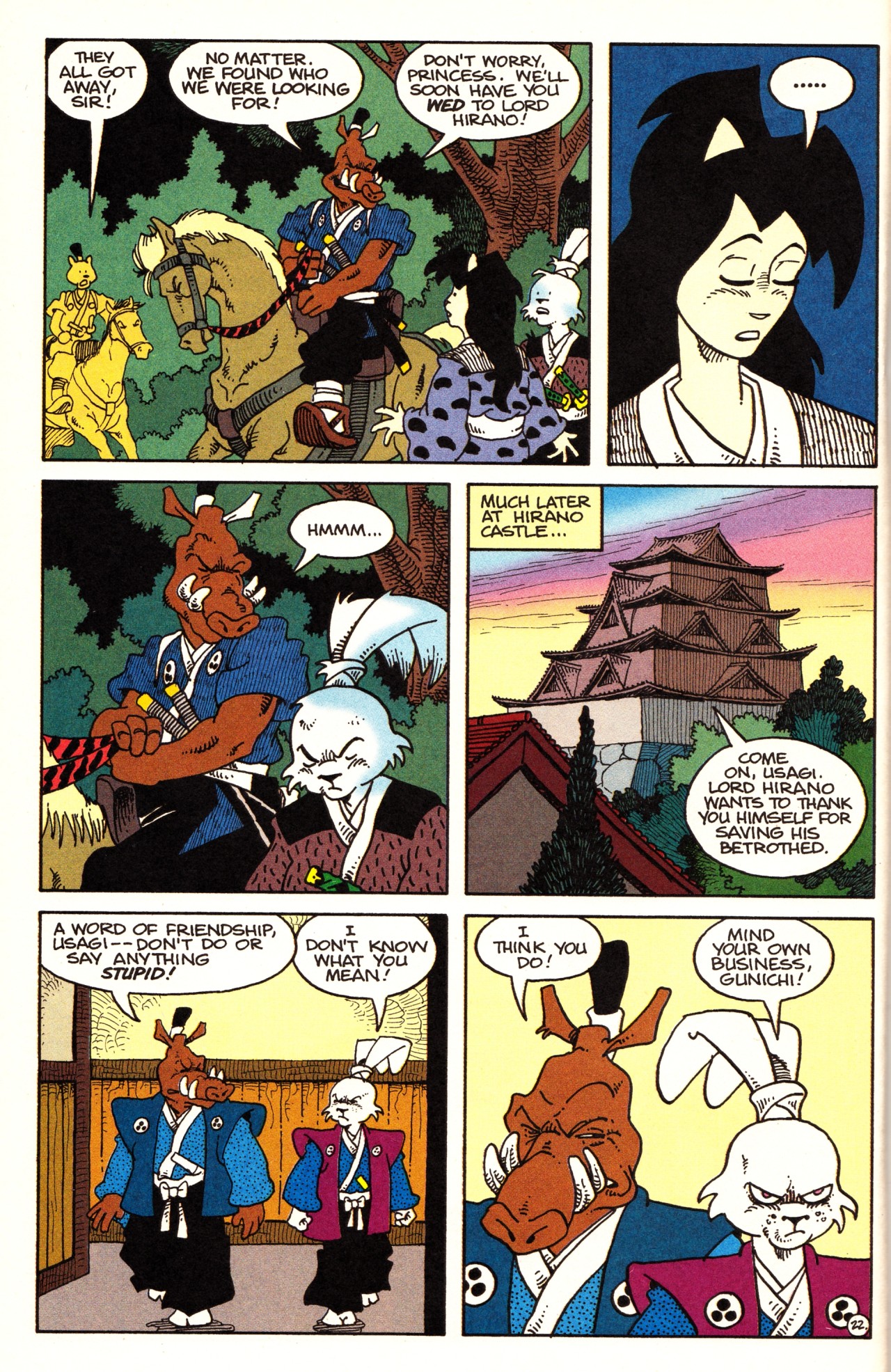 Read online Usagi Yojimbo (1993) comic -  Issue #14 - 23