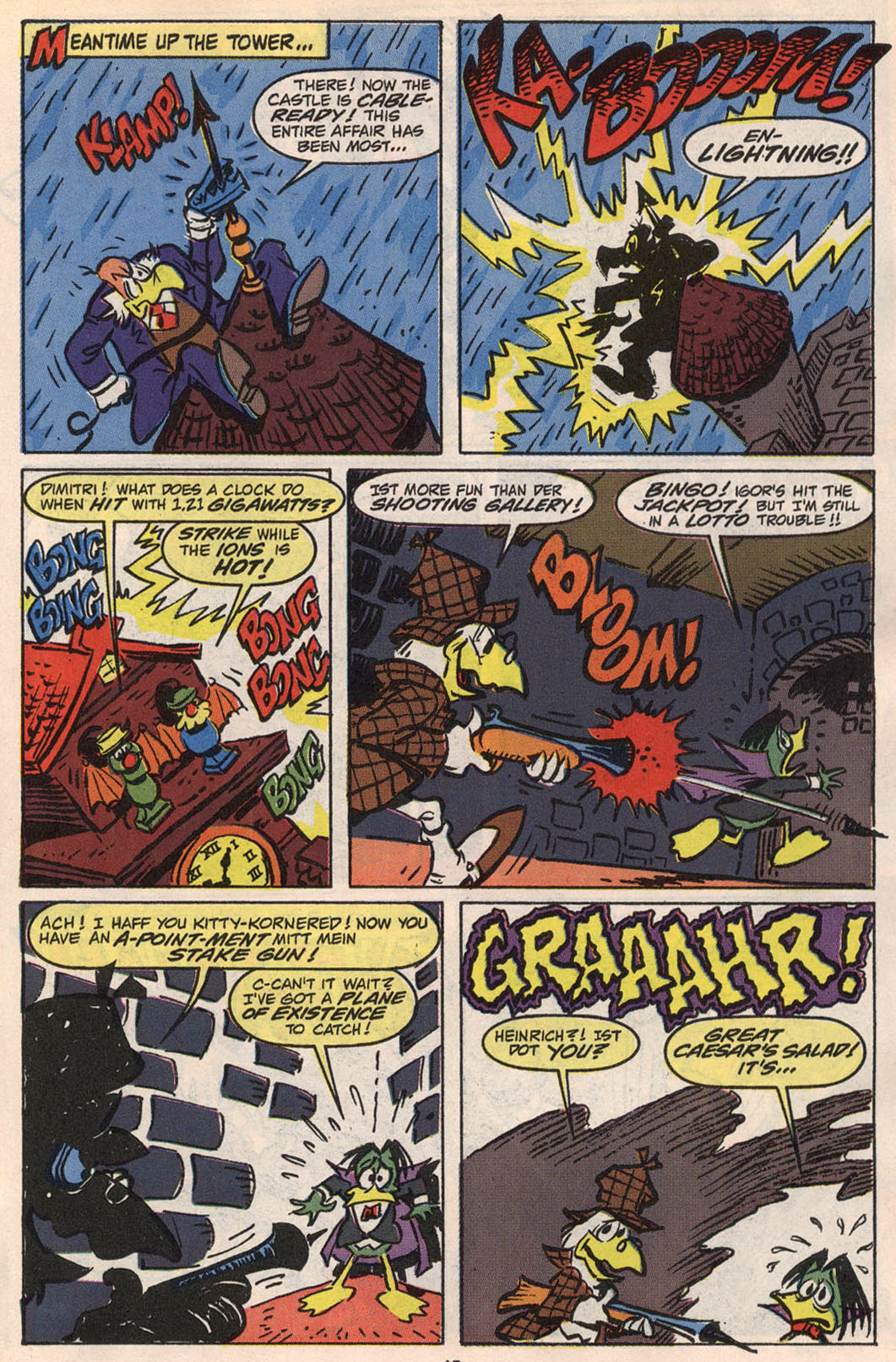 Read online Count Duckula comic -  Issue #15 - 17