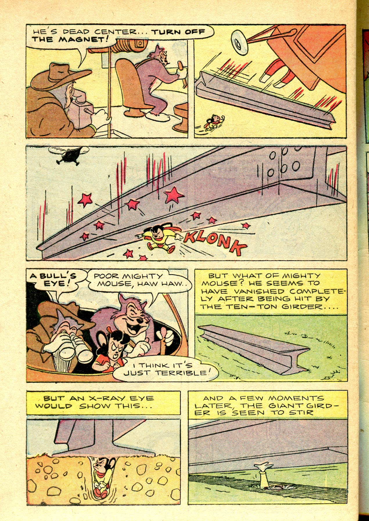 Read online Paul Terry's Mighty Mouse Comics comic -  Issue #44 - 92
