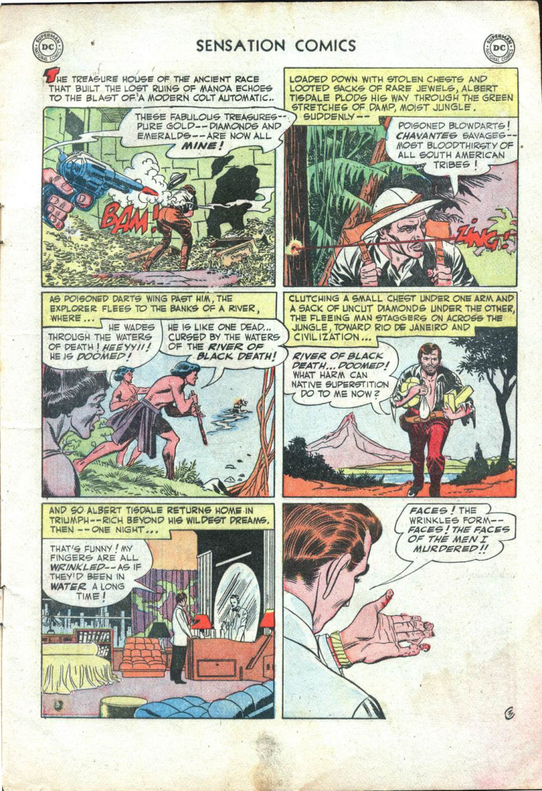 Read online Sensation (Mystery) Comics comic -  Issue #109 - 5