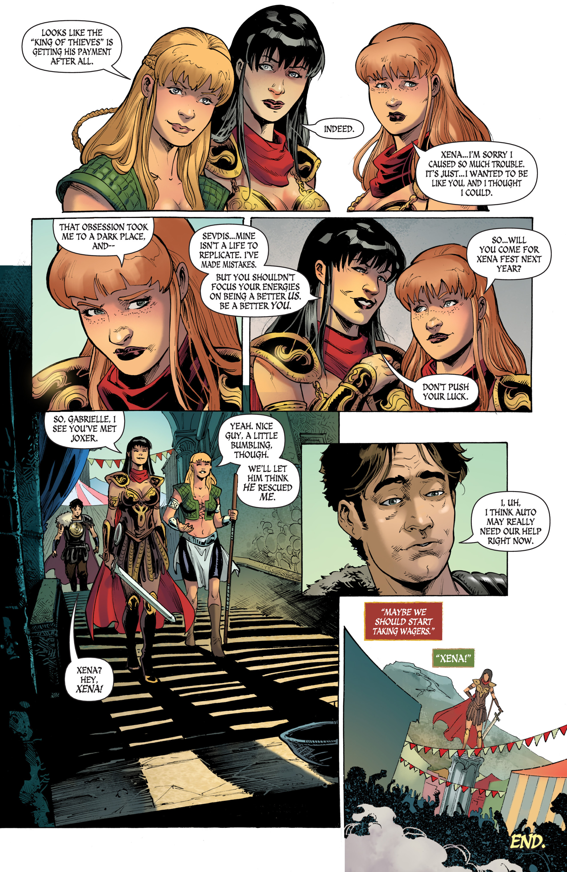 Read online Xena: Warrior Princess (2018) comic -  Issue # _TPB 2 - 112