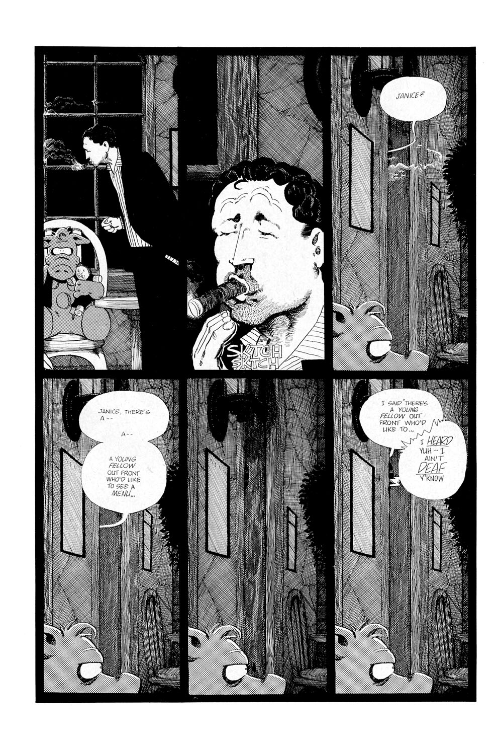 Read online Cerebus comic -  Issue #141 - 8