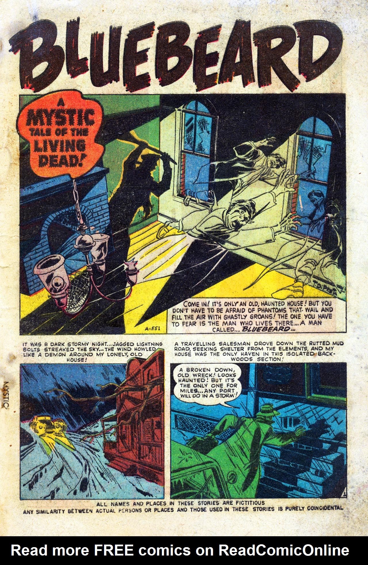 Read online Mystic (1951) comic -  Issue #10 - 3