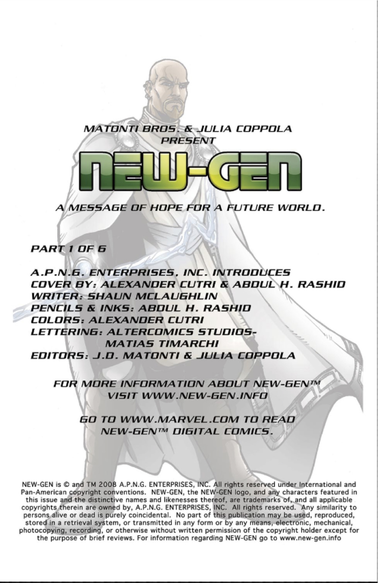 Read online New-Gen comic -  Issue #1 - 2