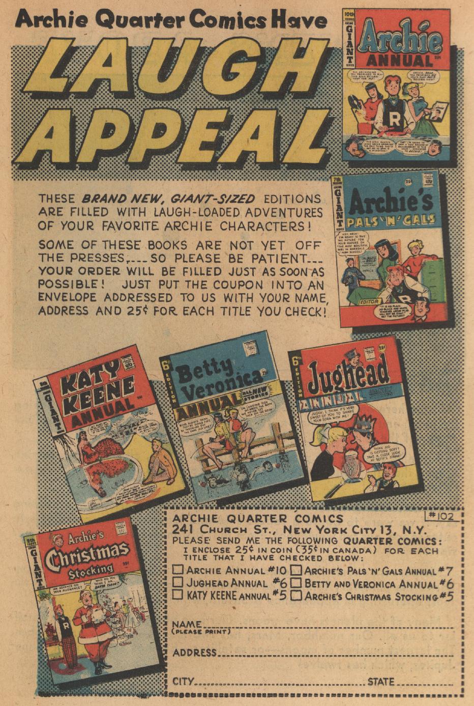 Read online Cosmo the Merry Martian comic -  Issue #1 - 19