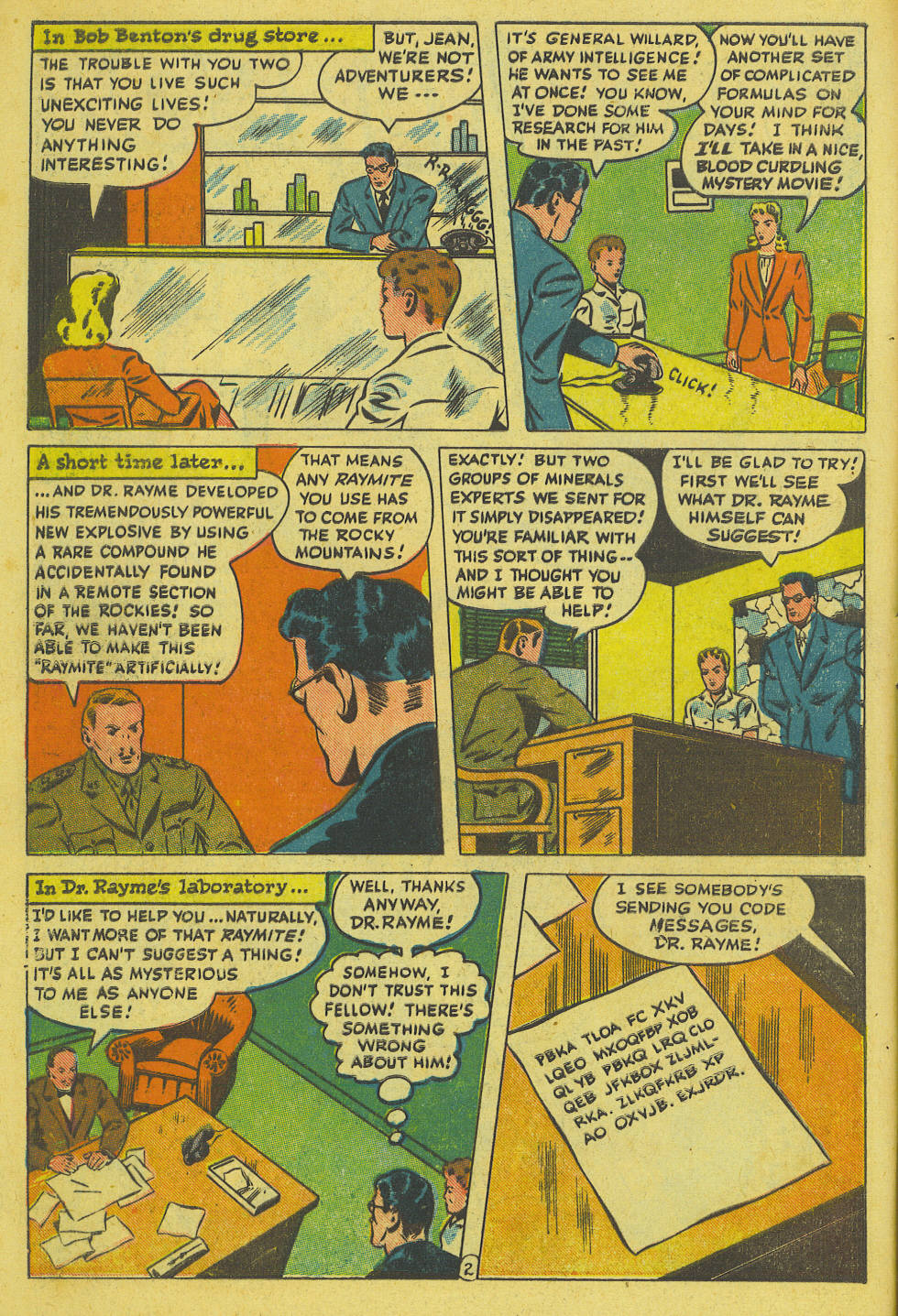 Read online Exciting Comics comic -  Issue #47 - 3