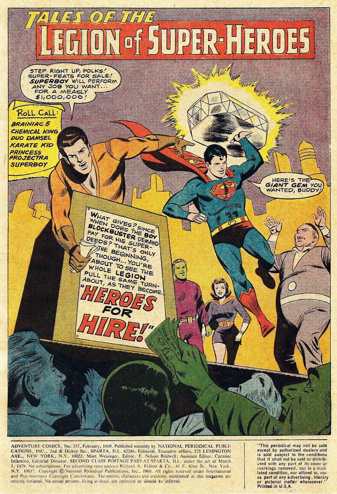 Adventure Comics (1938) issue 377 - Page 3