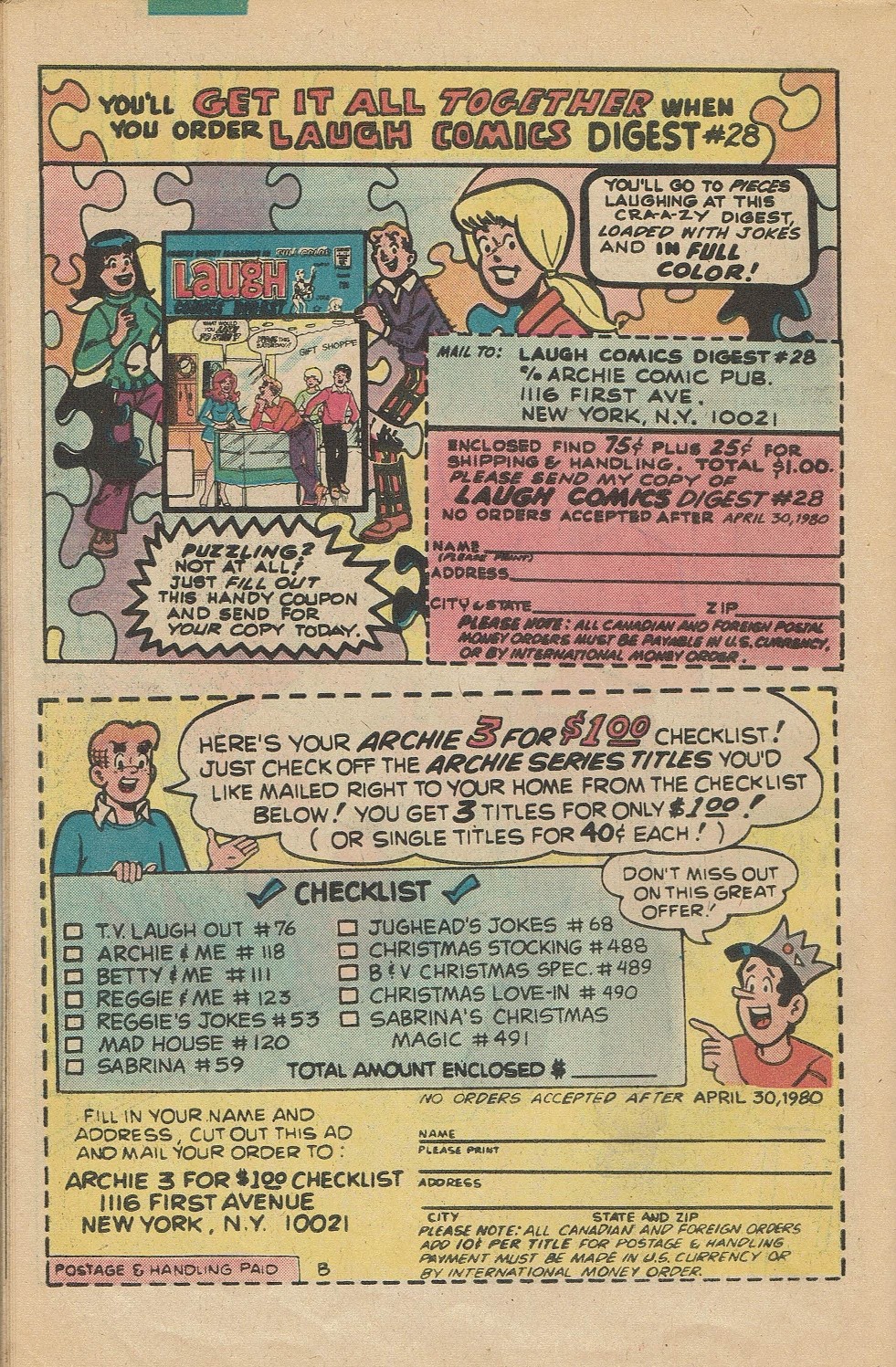 Read online Archie's Joke Book Magazine comic -  Issue #267 - 33