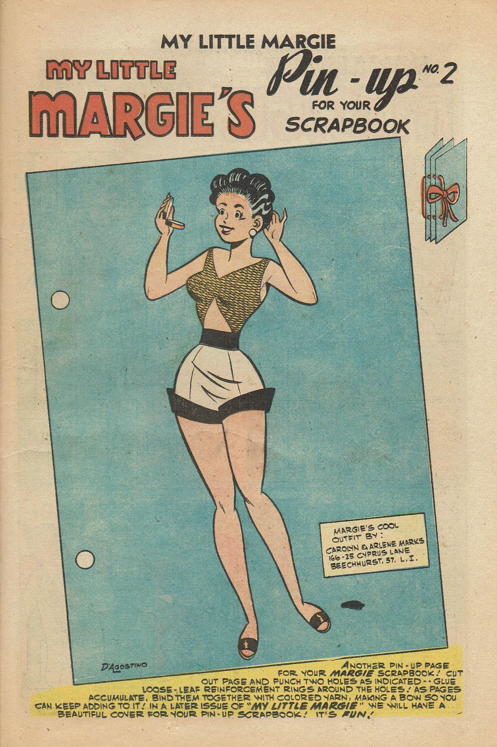 Read online My Little Margie (1954) comic -  Issue #23 - 22