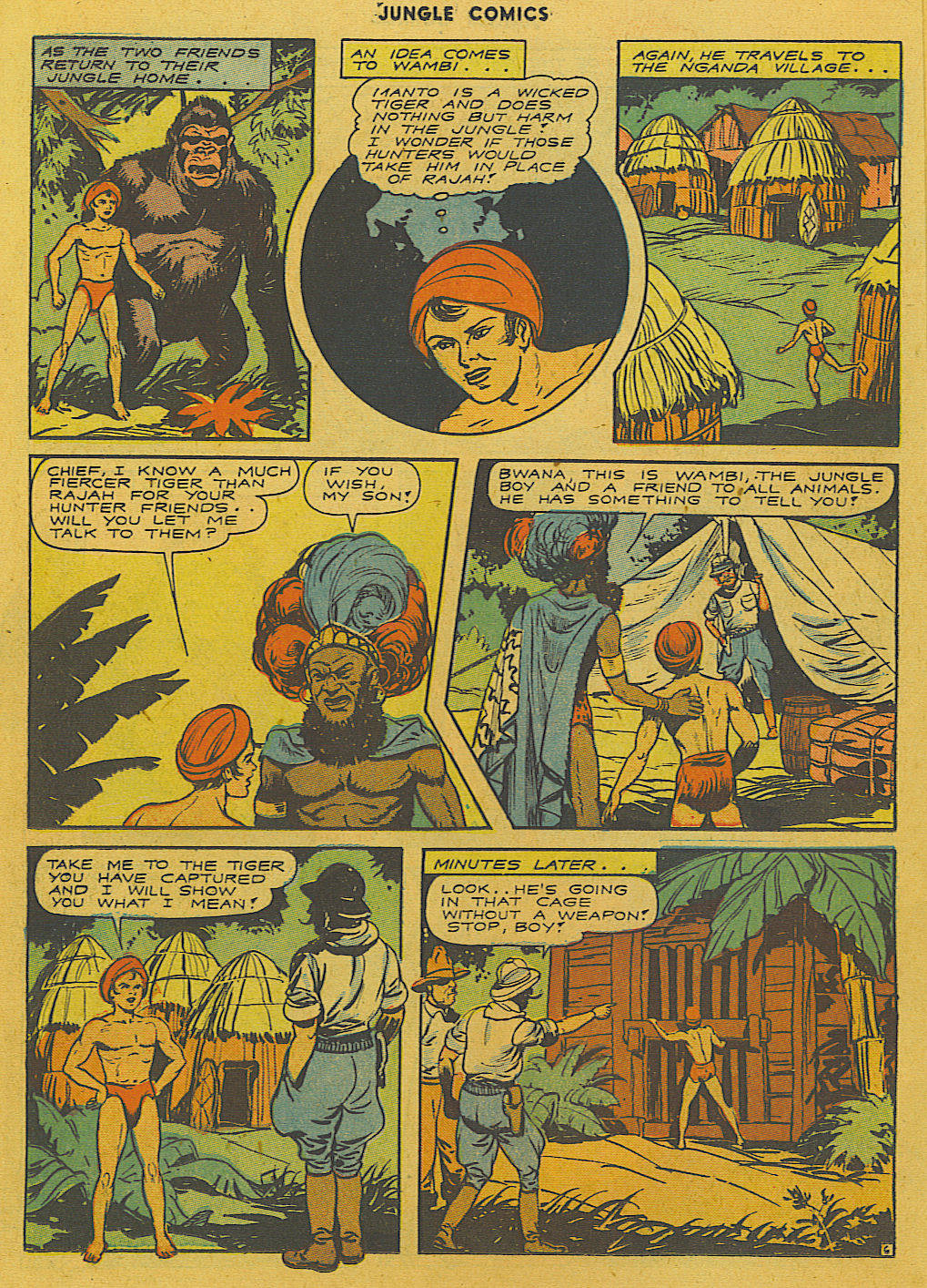 Read online Jungle Comics comic -  Issue #50 - 32