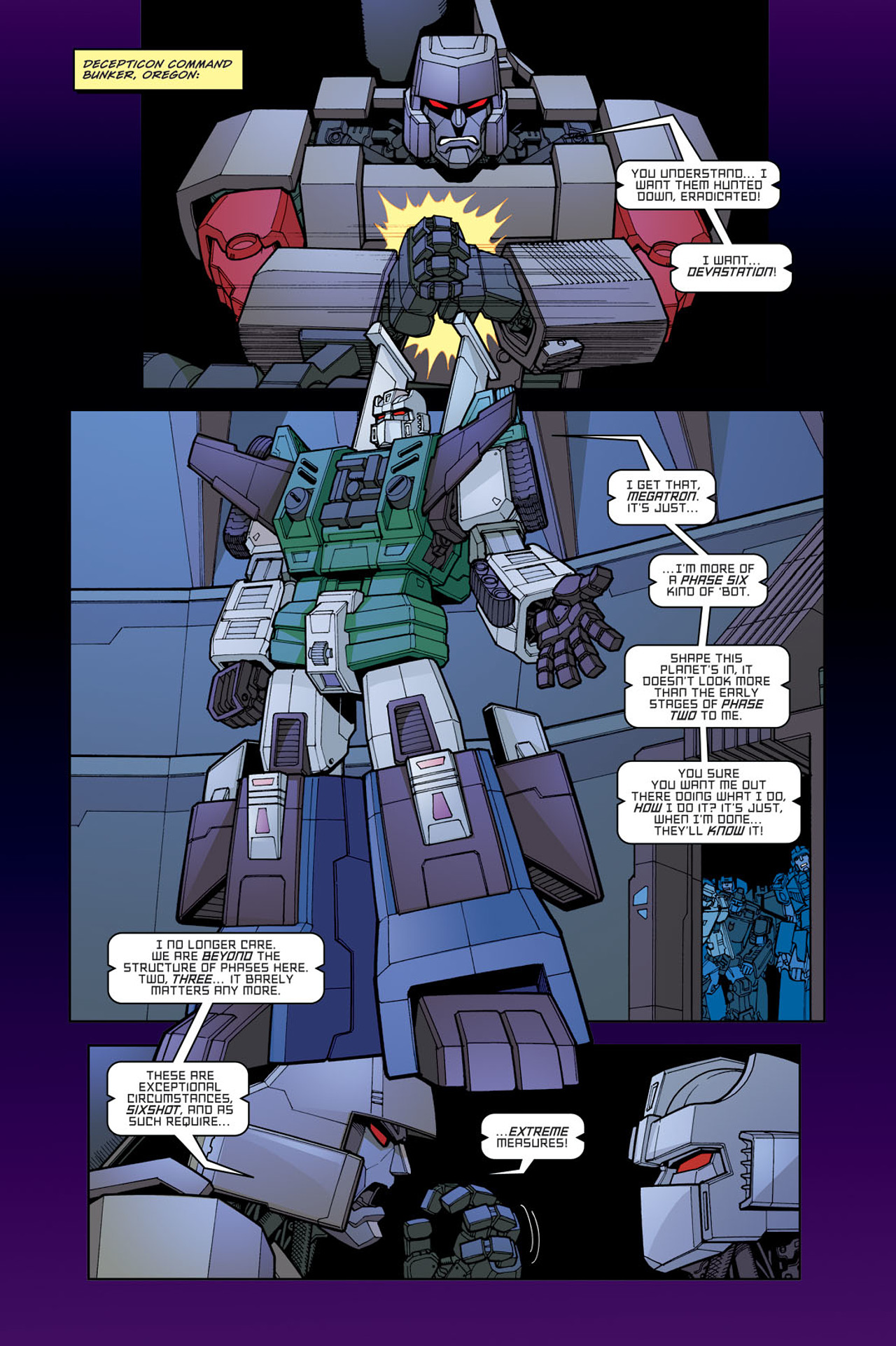 Read online The Transformers: Devastation comic -  Issue #1 - 11