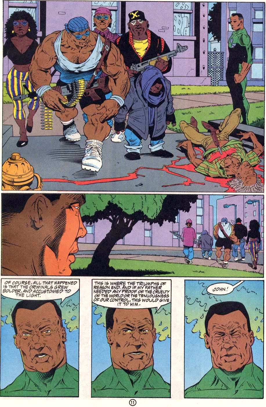 Read online Green Lantern: Mosaic comic -  Issue #11 - 12