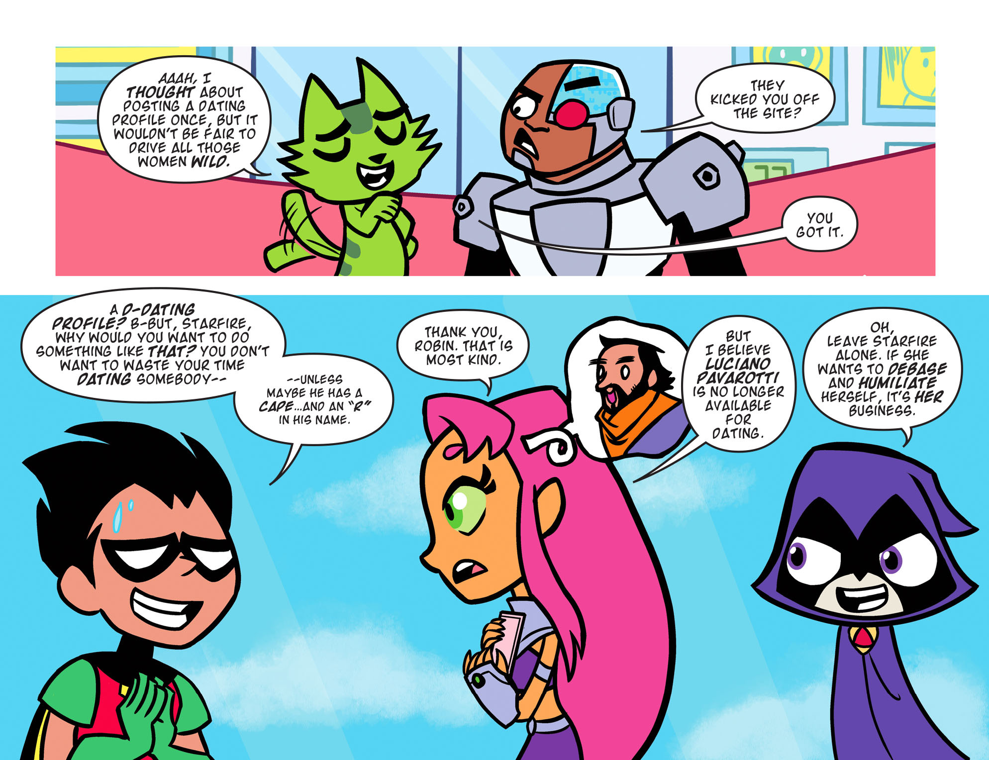 Read online Teen Titans Go! (2013) comic -  Issue #23 - 4
