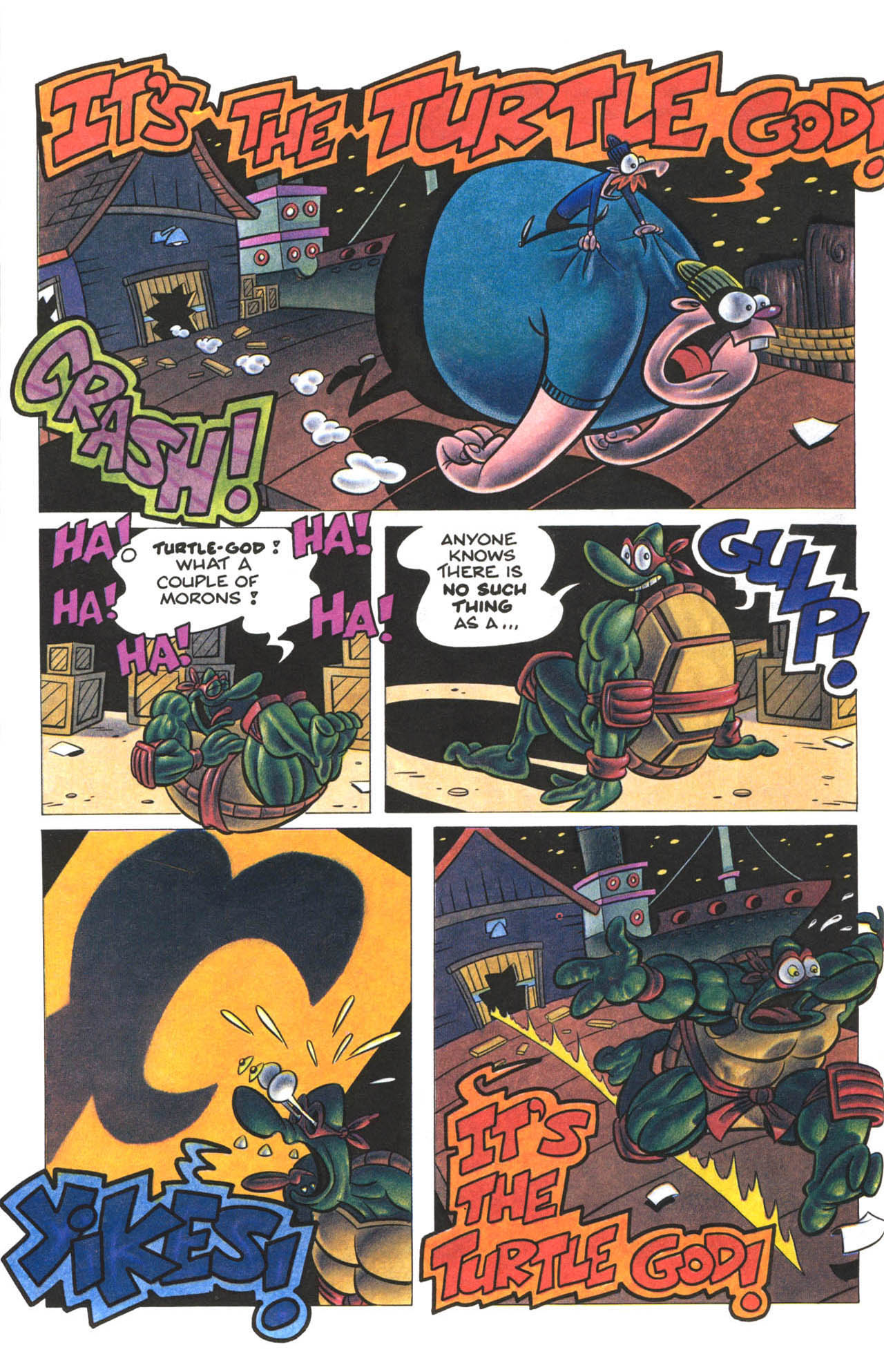 Read online Teenage Mutant Ninja Turtles: The Maltese Turtle comic -  Issue # Full - 39