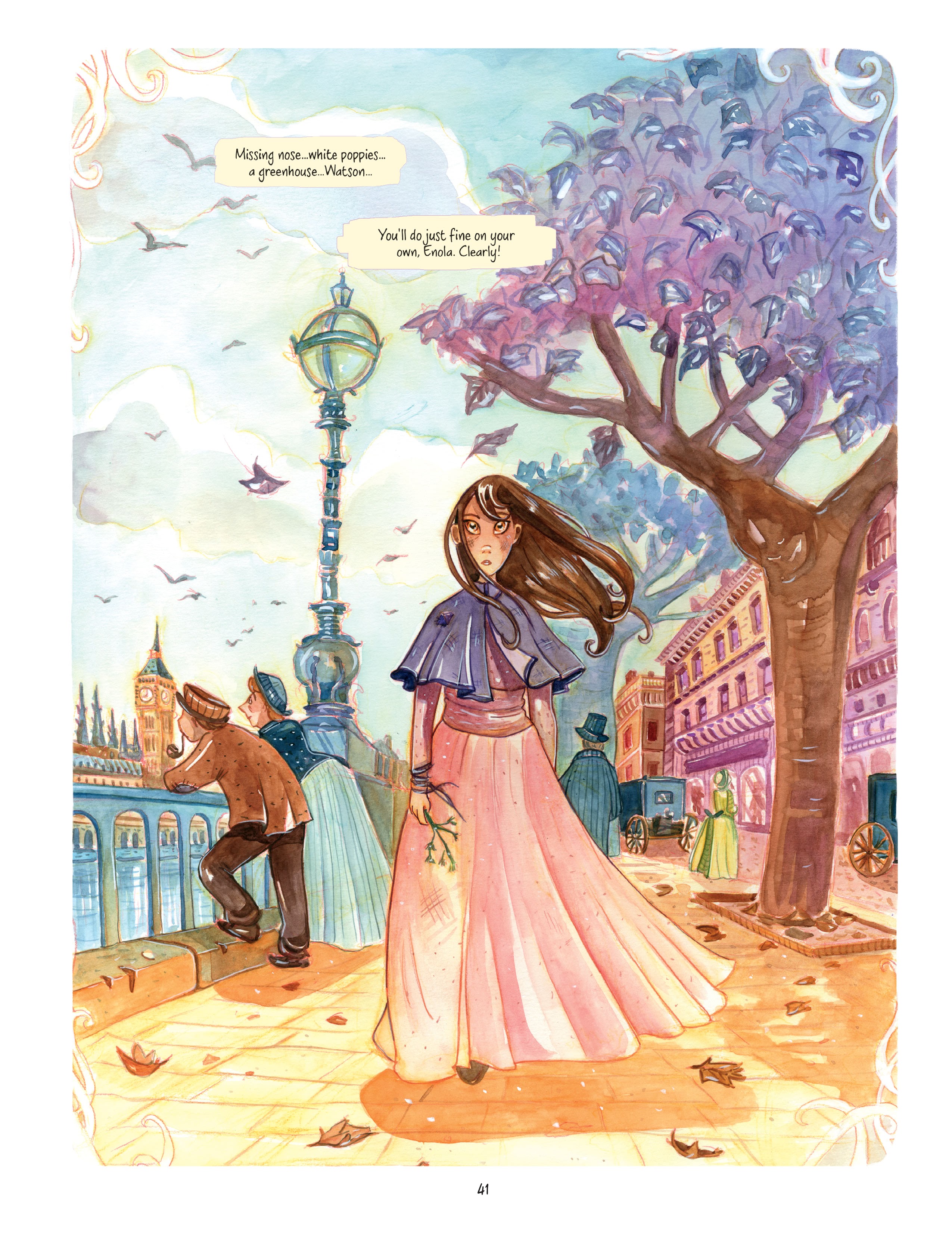 Read online An Enola Holmes Mystery comic -  Issue #3 - 40