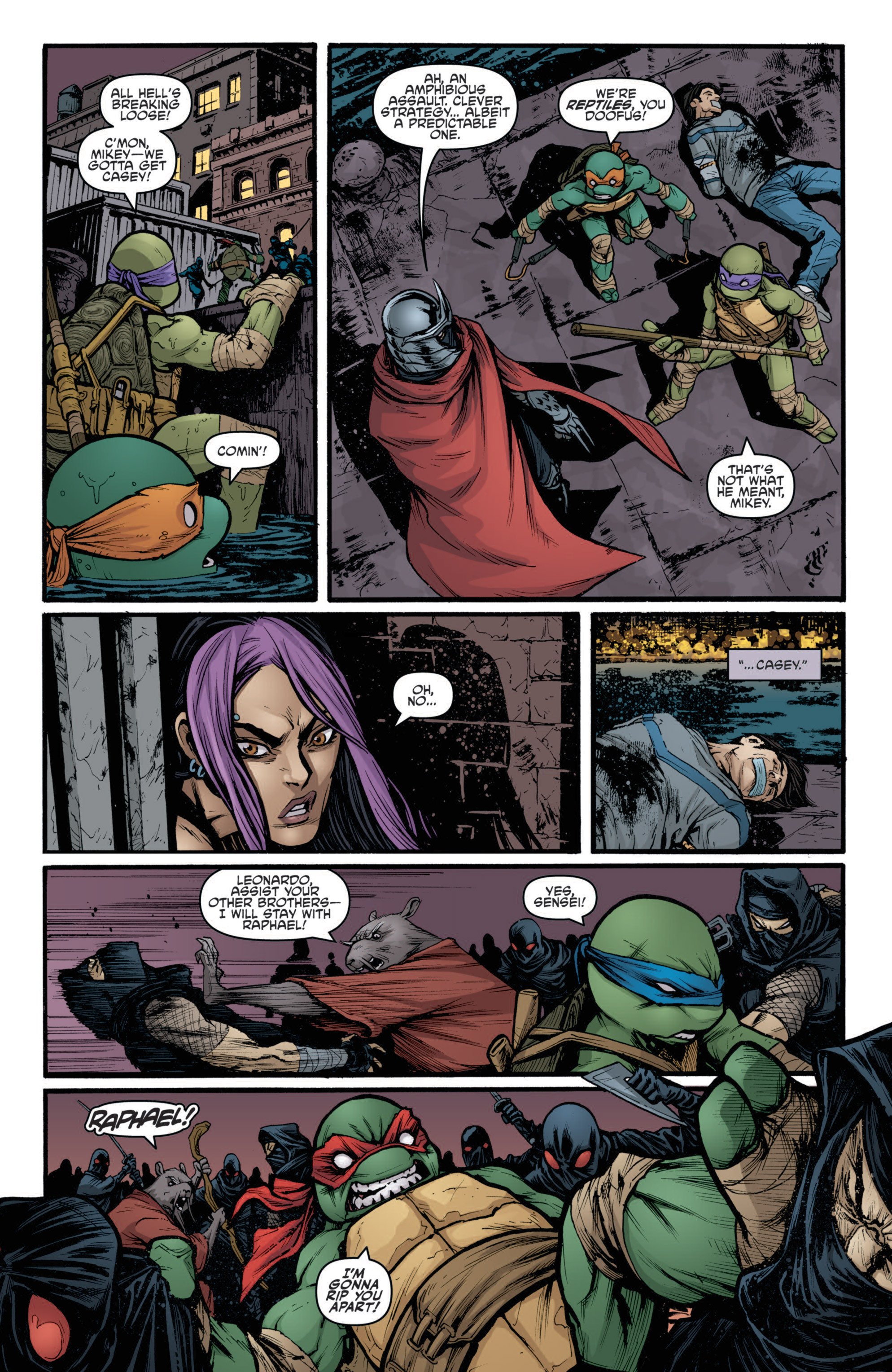 Read online Teenage Mutant Ninja Turtles (2011) comic -  Issue #22 - 24