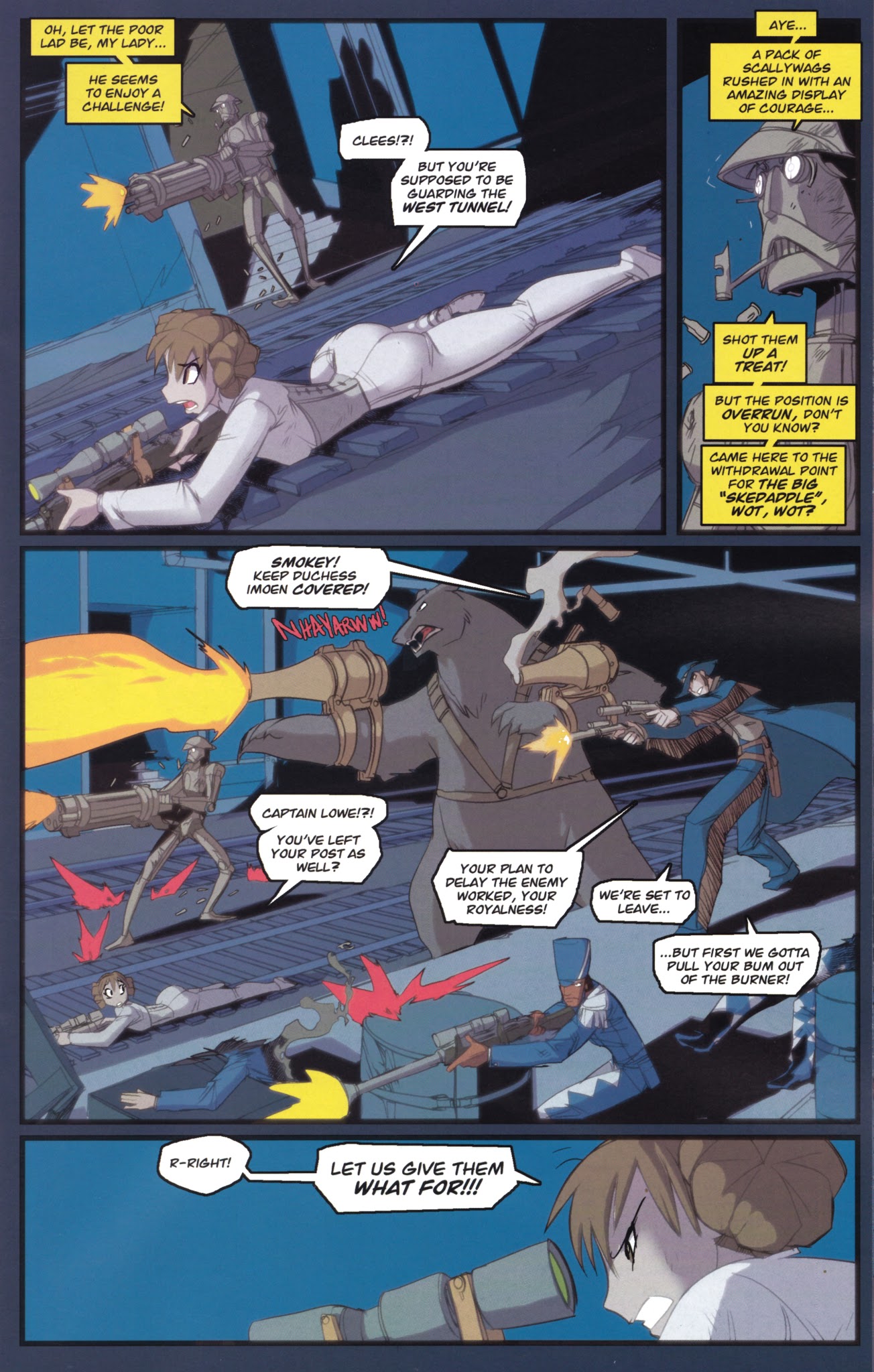 Read online Steam Wars comic -  Issue #4 - 13