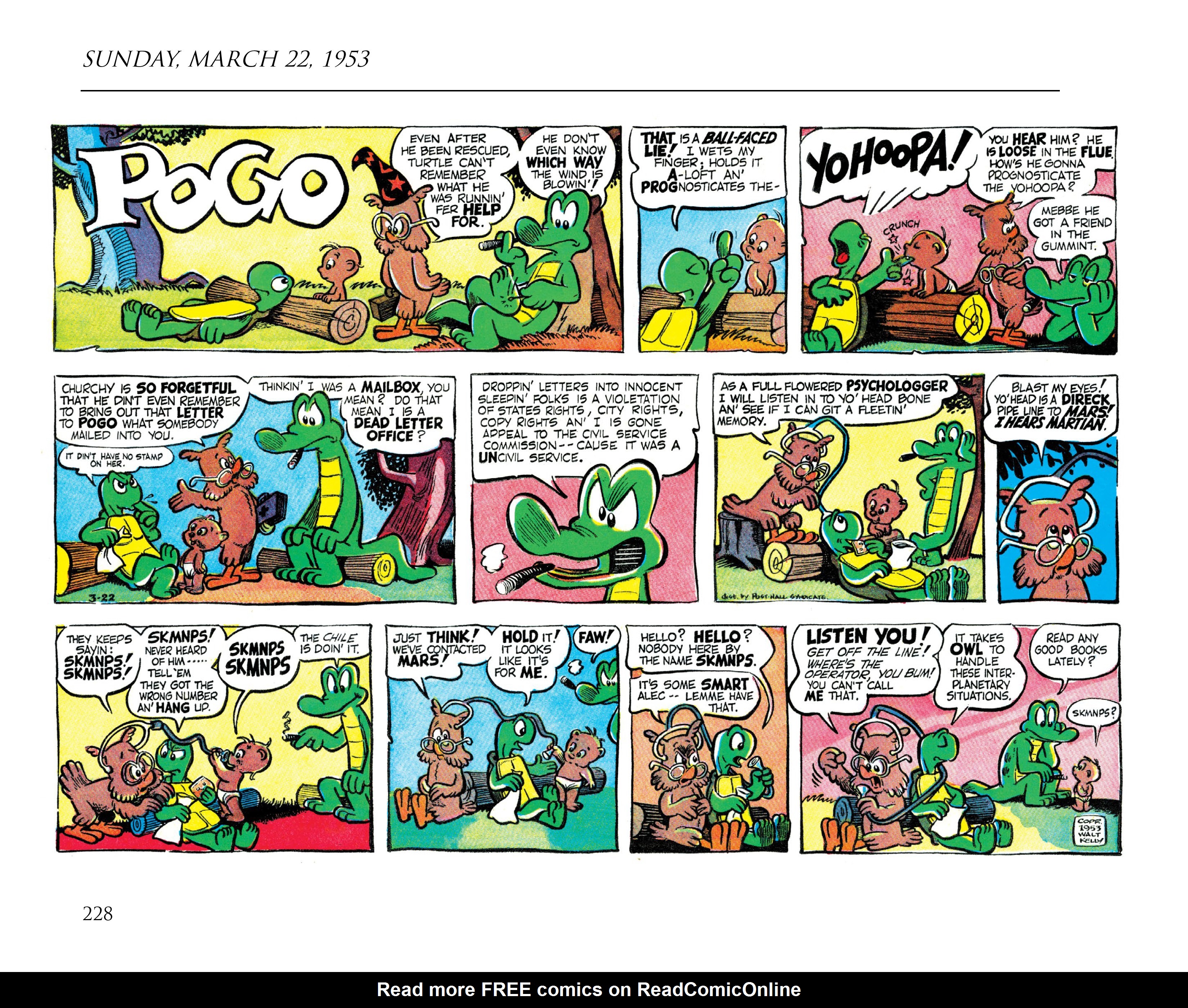 Read online Pogo by Walt Kelly: The Complete Syndicated Comic Strips comic -  Issue # TPB 3 (Part 3) - 40