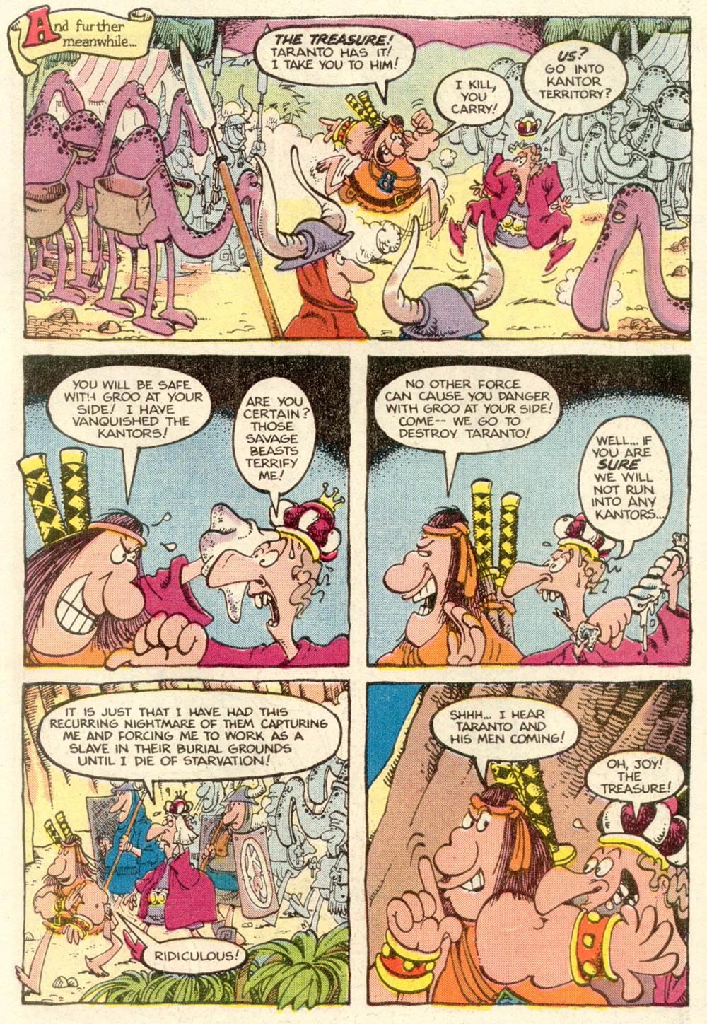 Read online Sergio Aragonés Groo the Wanderer comic -  Issue #8 - 22
