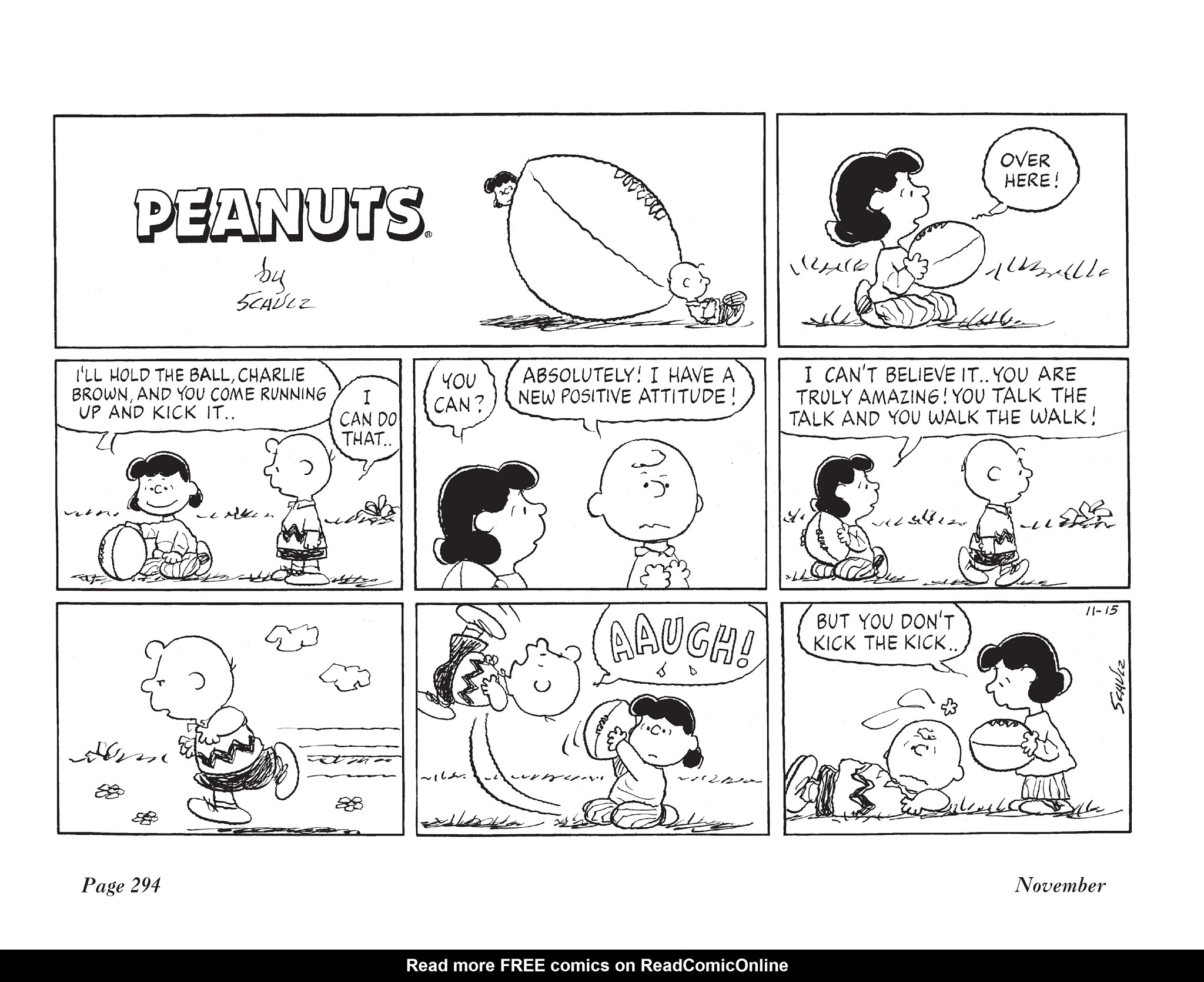 Read online The Complete Peanuts comic -  Issue # TPB 24 - 307
