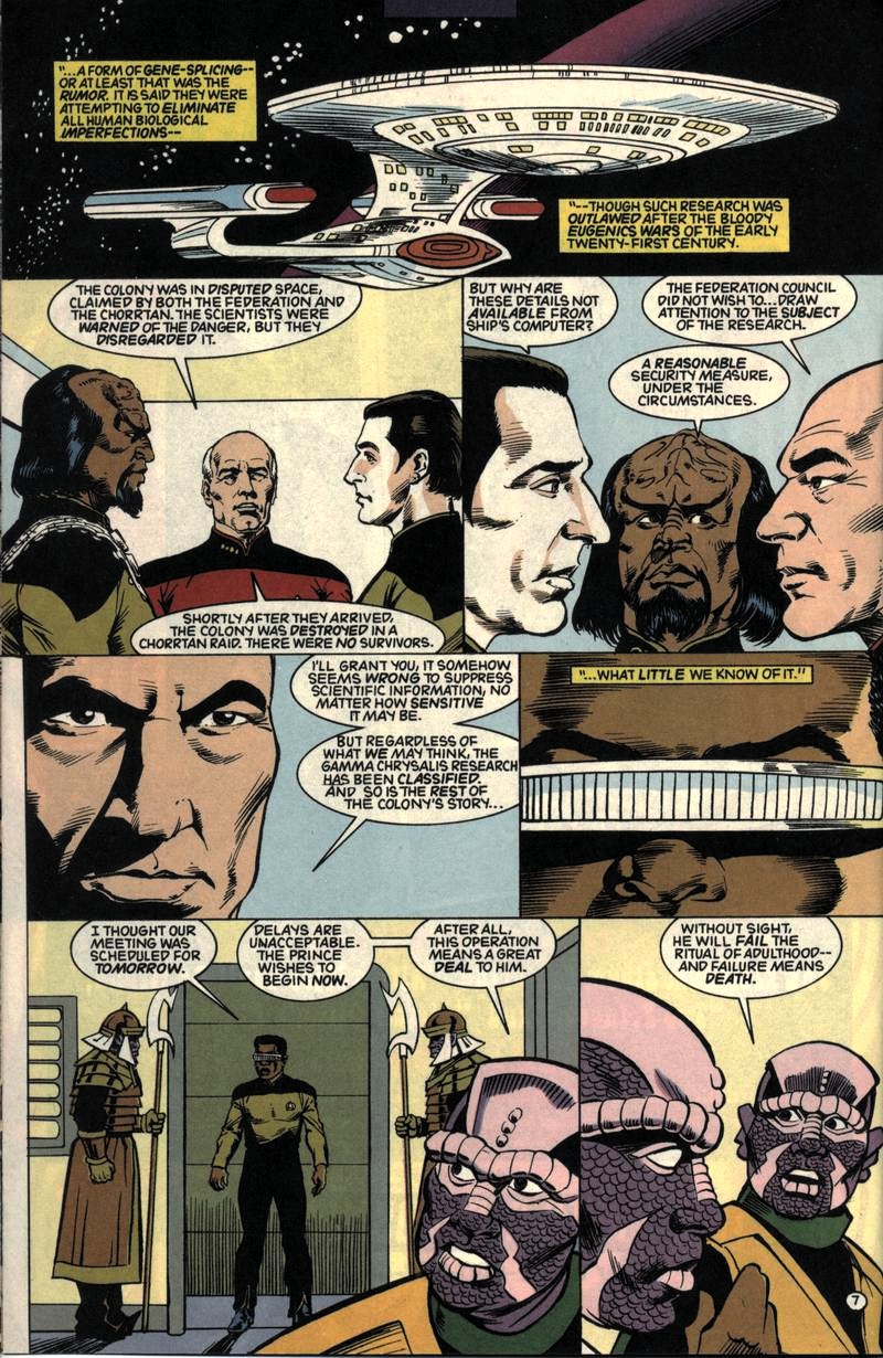 Read online Star Trek: The Next Generation (1989) comic -  Issue #45 - 8