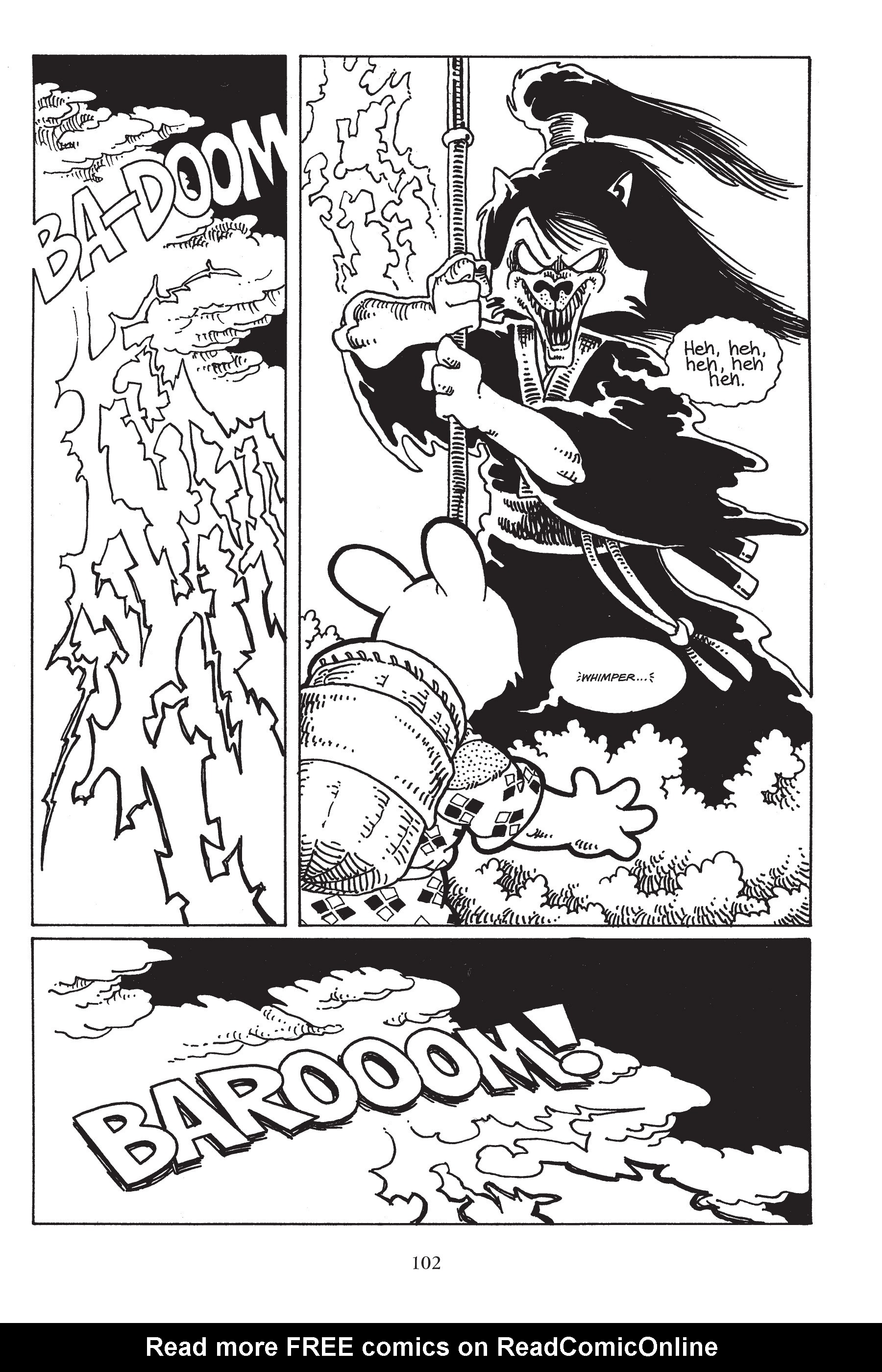 Read online Usagi Yojimbo (1987) comic -  Issue # _TPB 6 - 101