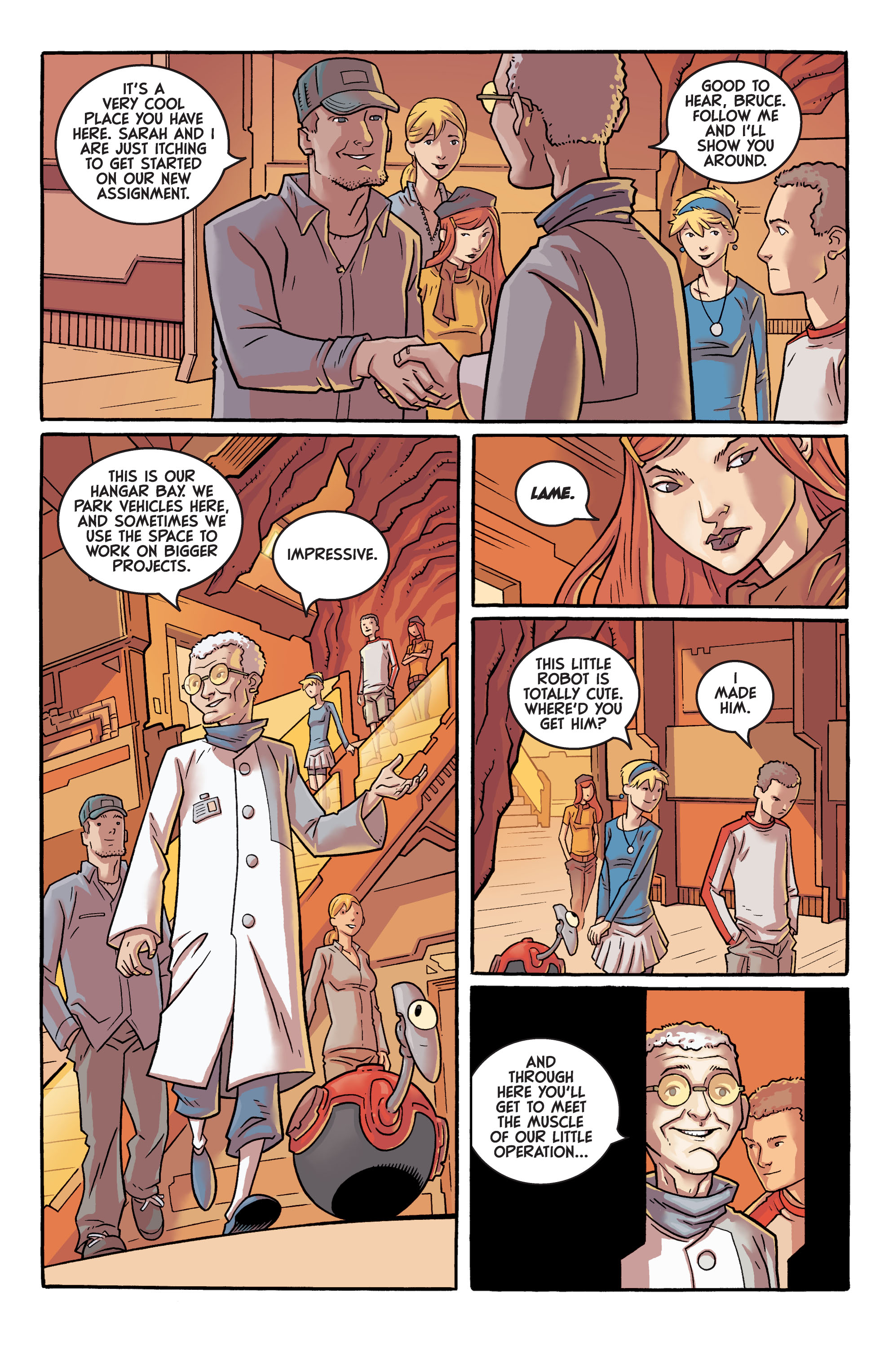 Read online Super Dinosaur (2011) comic -  Issue #1 - 17