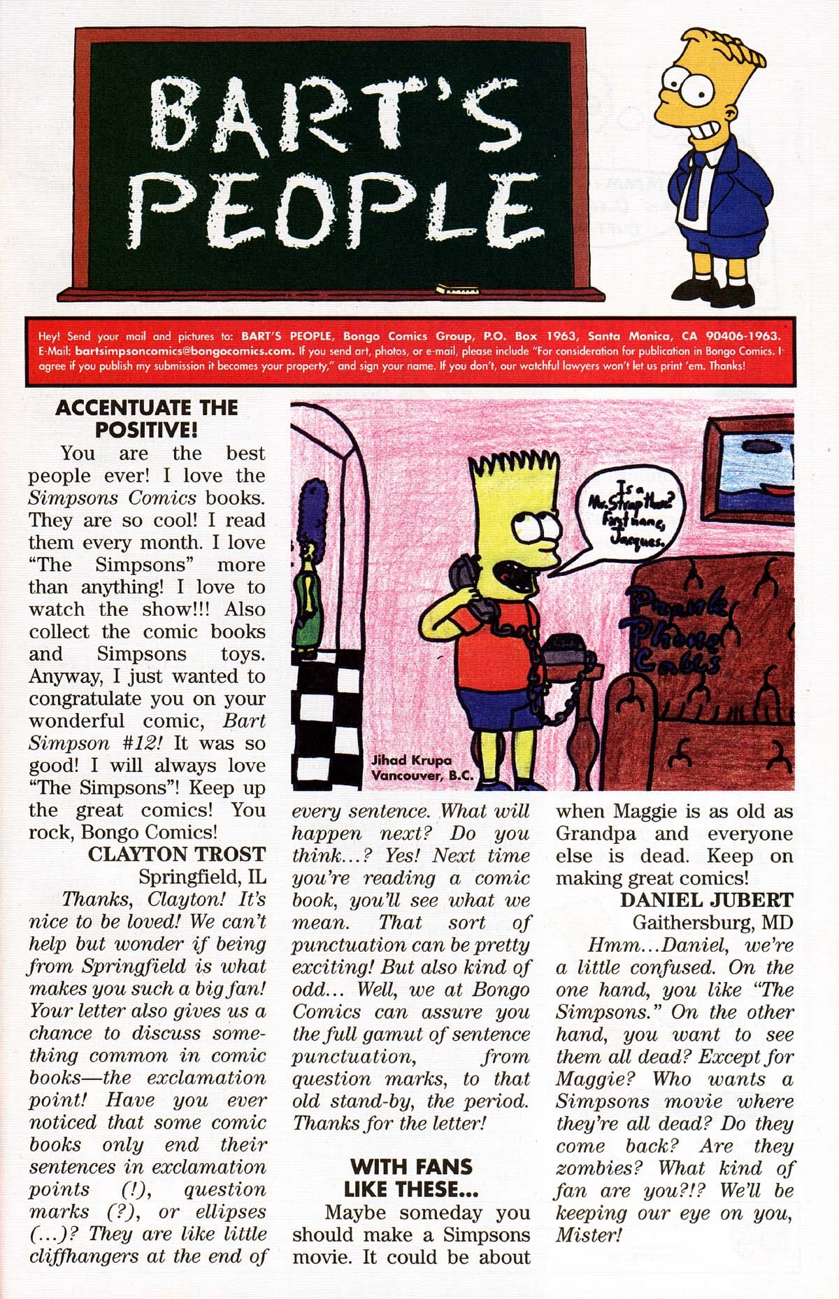 Read online Bart Simpson comic -  Issue #16 - 31